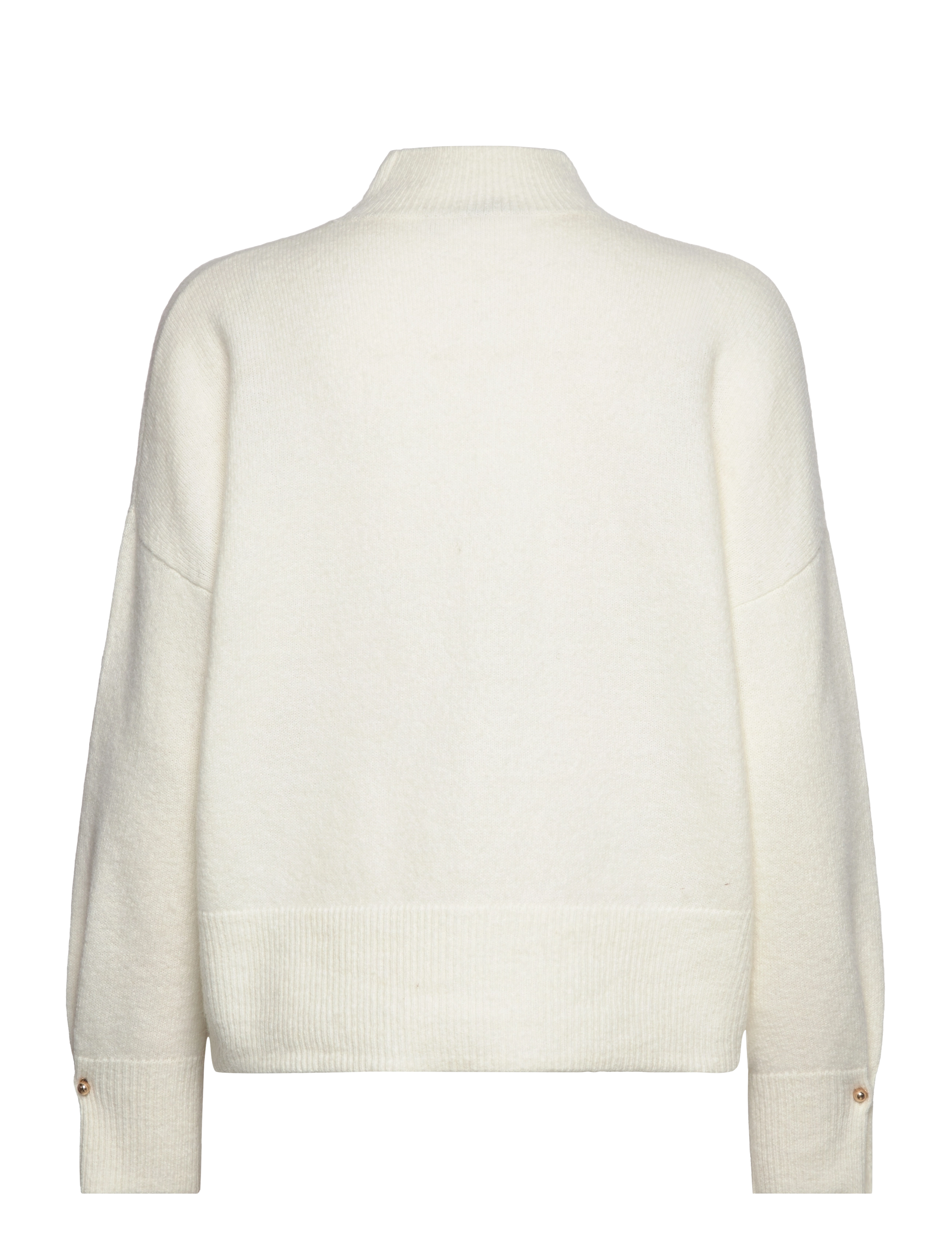 French Connection - KEZIA PEARL CUFF DETAIL JUMPER - pullover - classic cream - 2