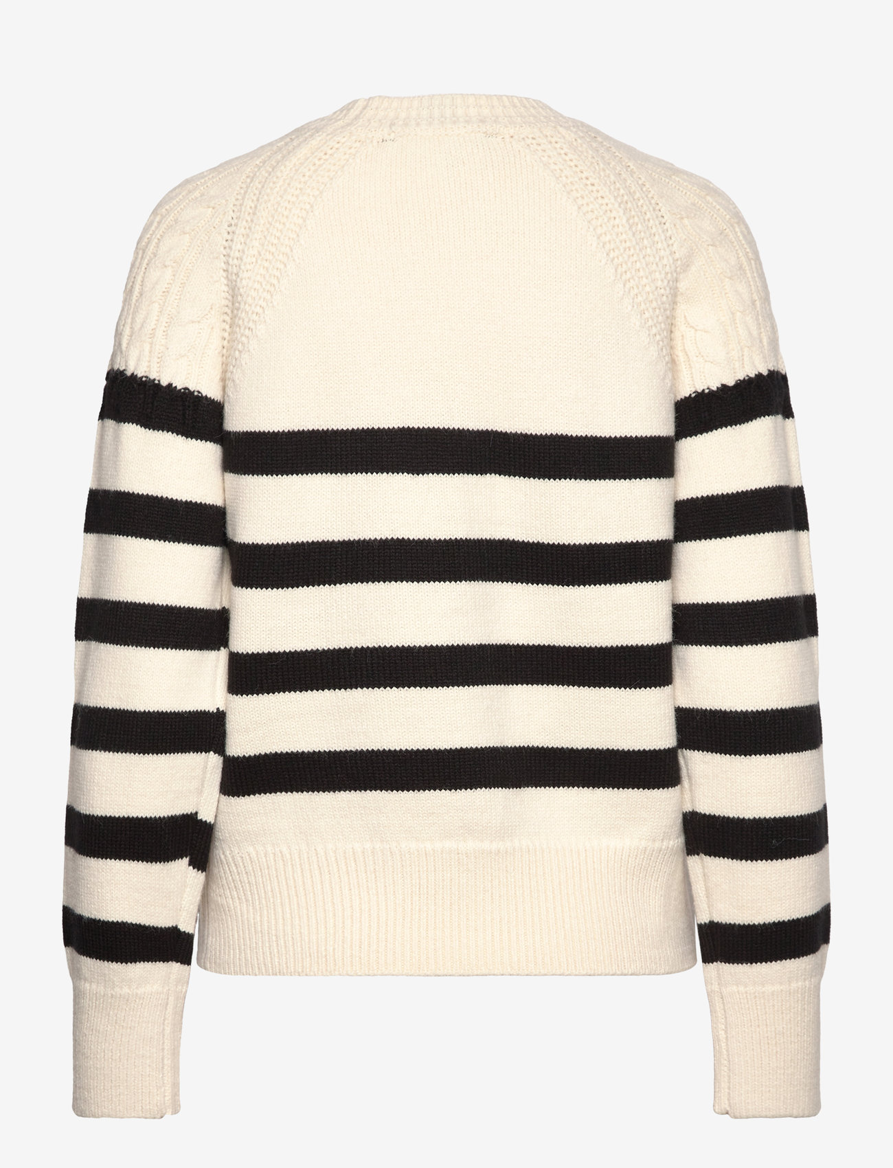 French Connection - QUINLEY STRIPE JUMPER - pullover - classic cream/blacko - 2