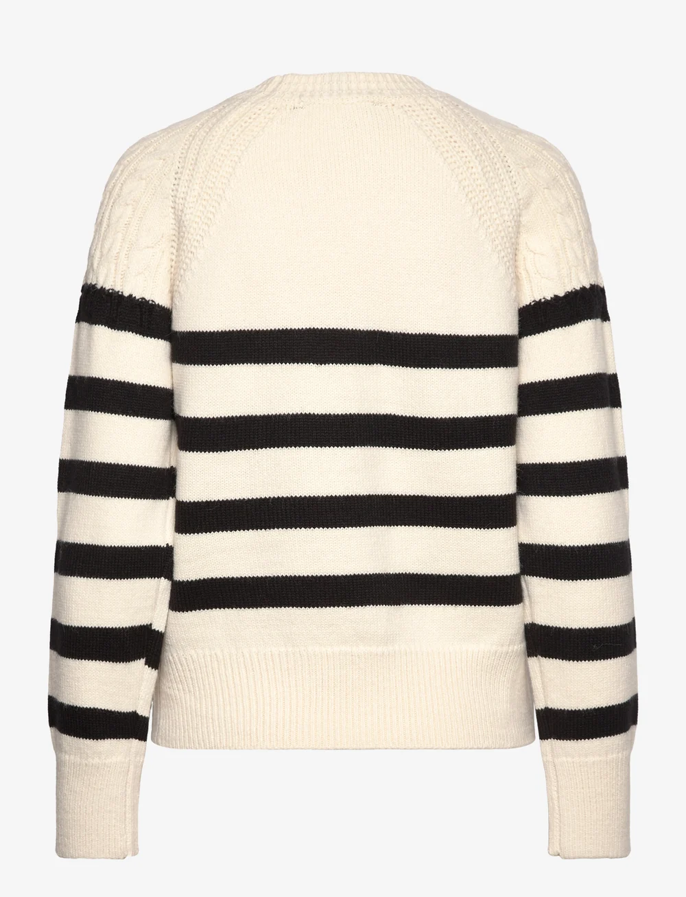 French Connection - QUINLEY STRIPE JUMPER - striktrøjer - classic cream/blacko - 2