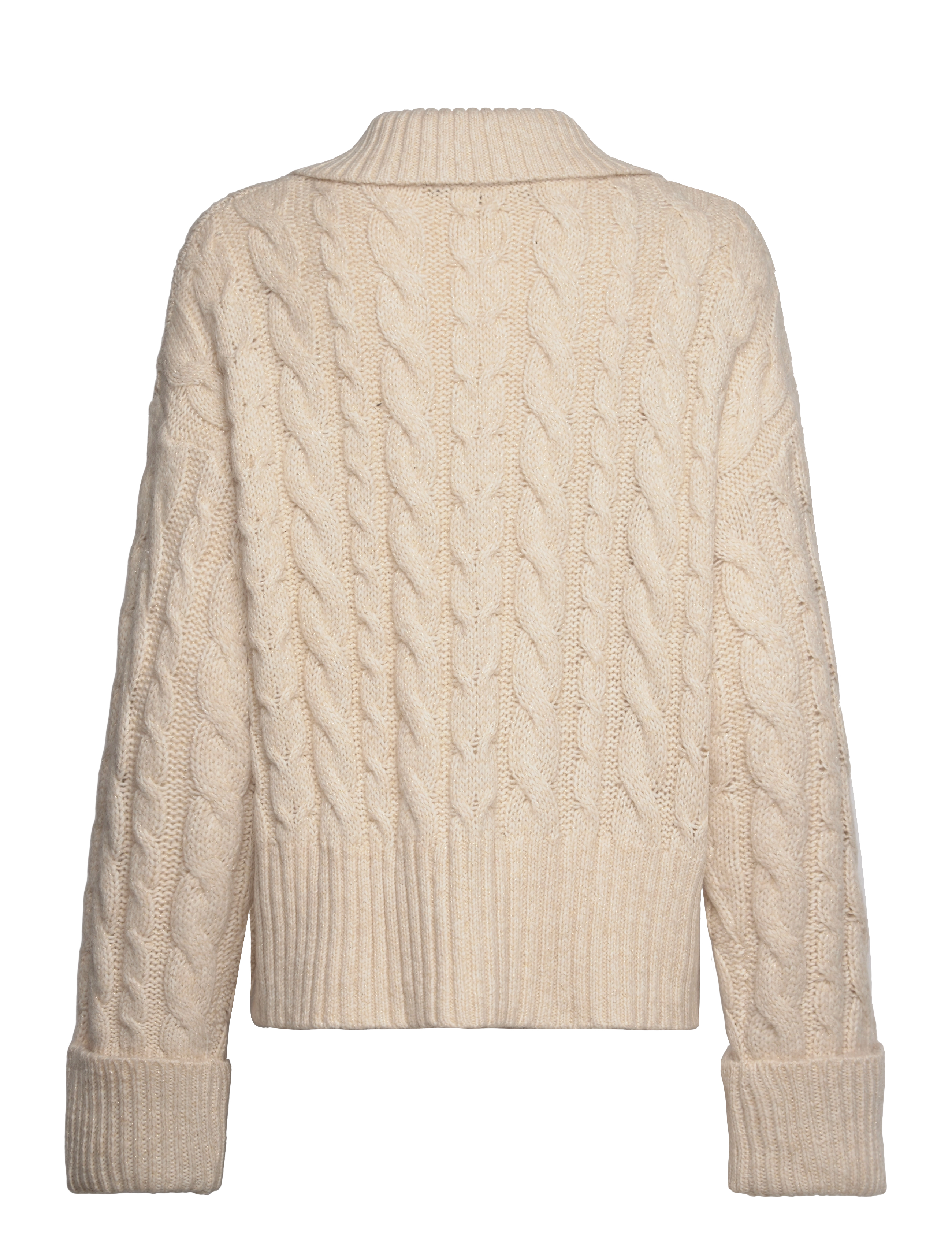 French Connection - KYLA SPARKLE LS JUMPER - porcelain cream - 2
