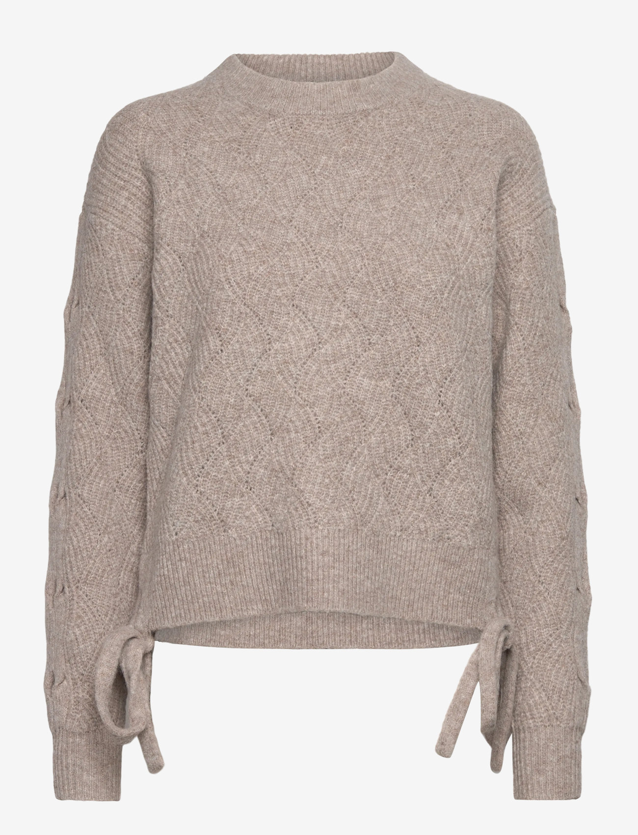 French Connection - TINA CABLE TIE JUMPER - sviitrid - mushroom - 1