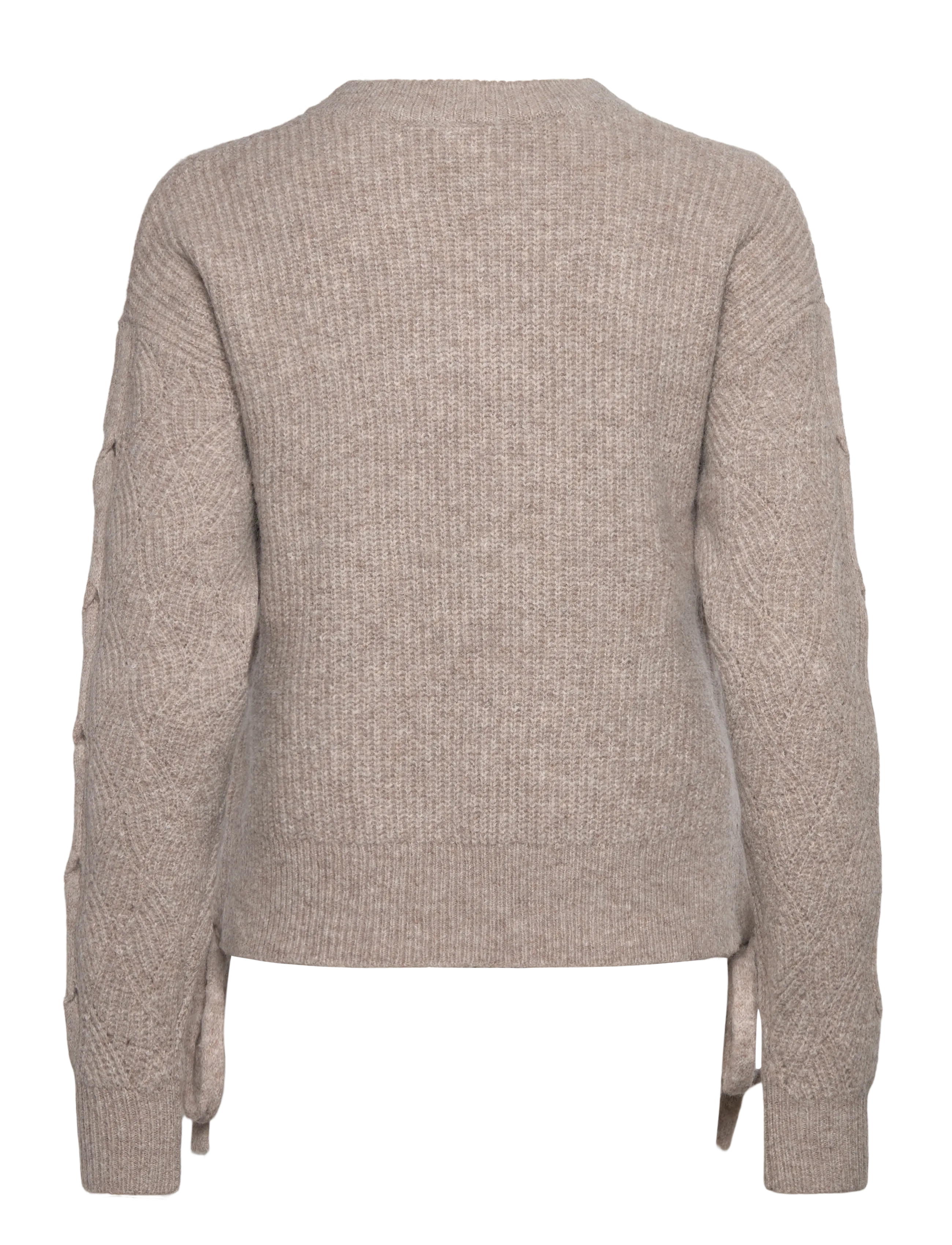 French Connection - TINA CABLE TIE JUMPER - swetry - mushroom - 2