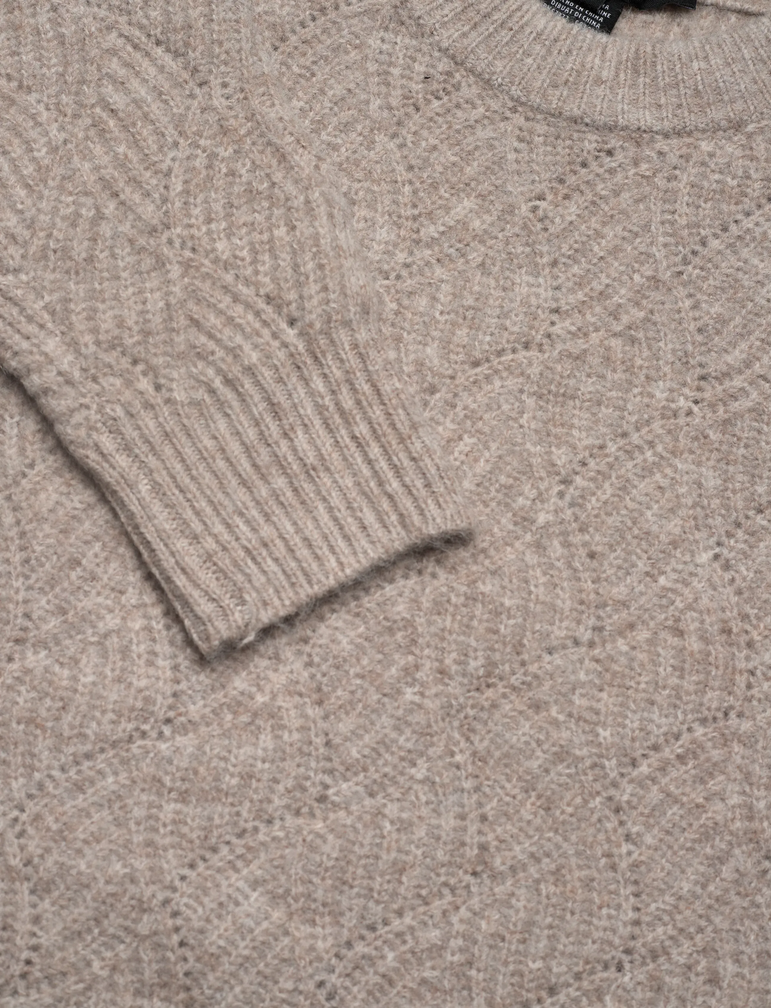 French Connection - TINA CABLE TIE JUMPER - swetry - mushroom - 3