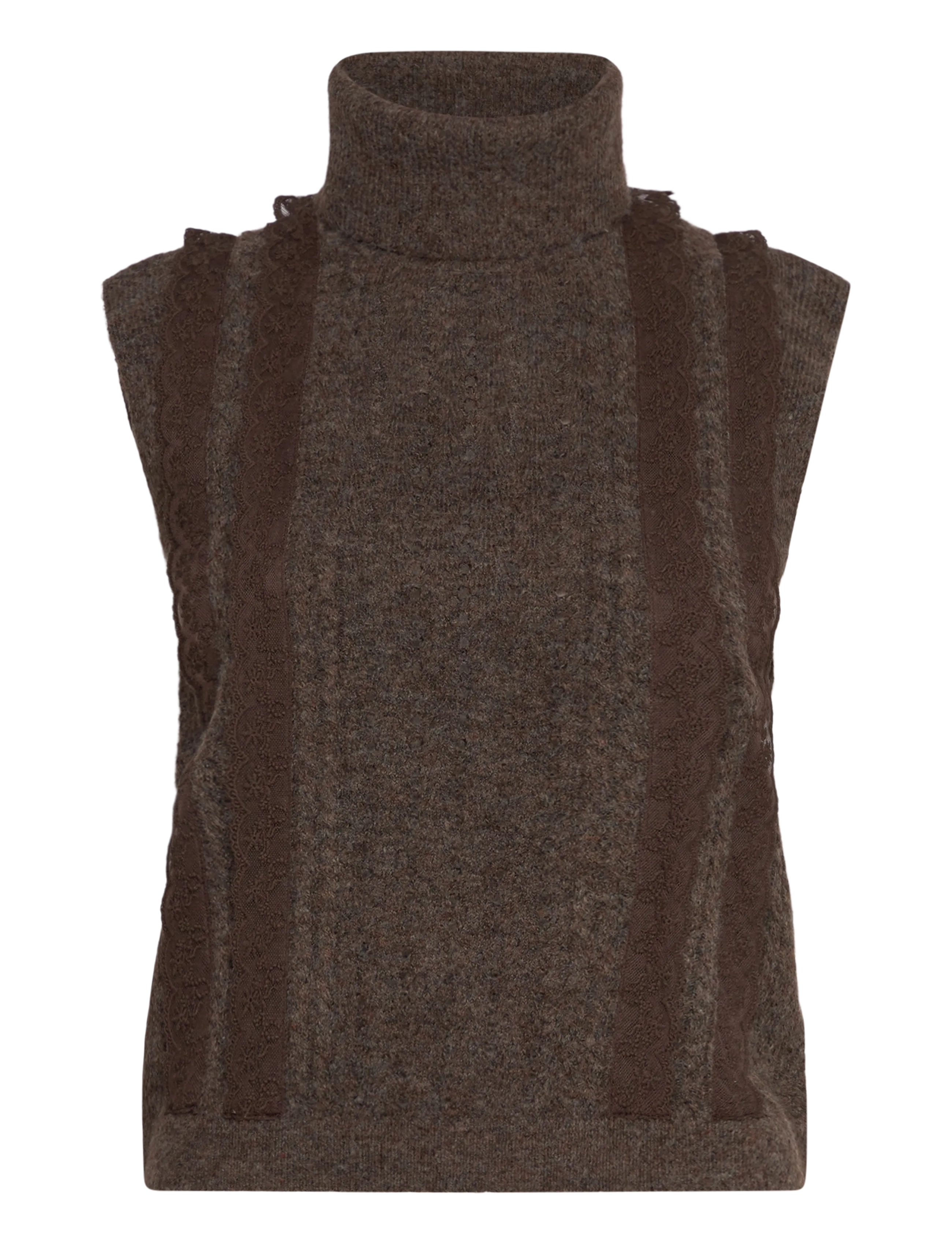 FRENCH CONNECTION Kezia Slvlss Jumper Braun - S - Damen