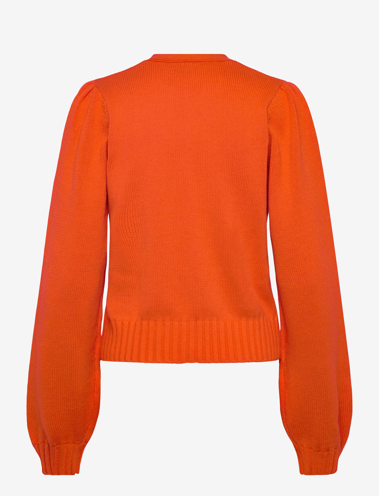 French Connection - VARLI LS TIE NK CARDIGAN - cardigans - flame orange - 2