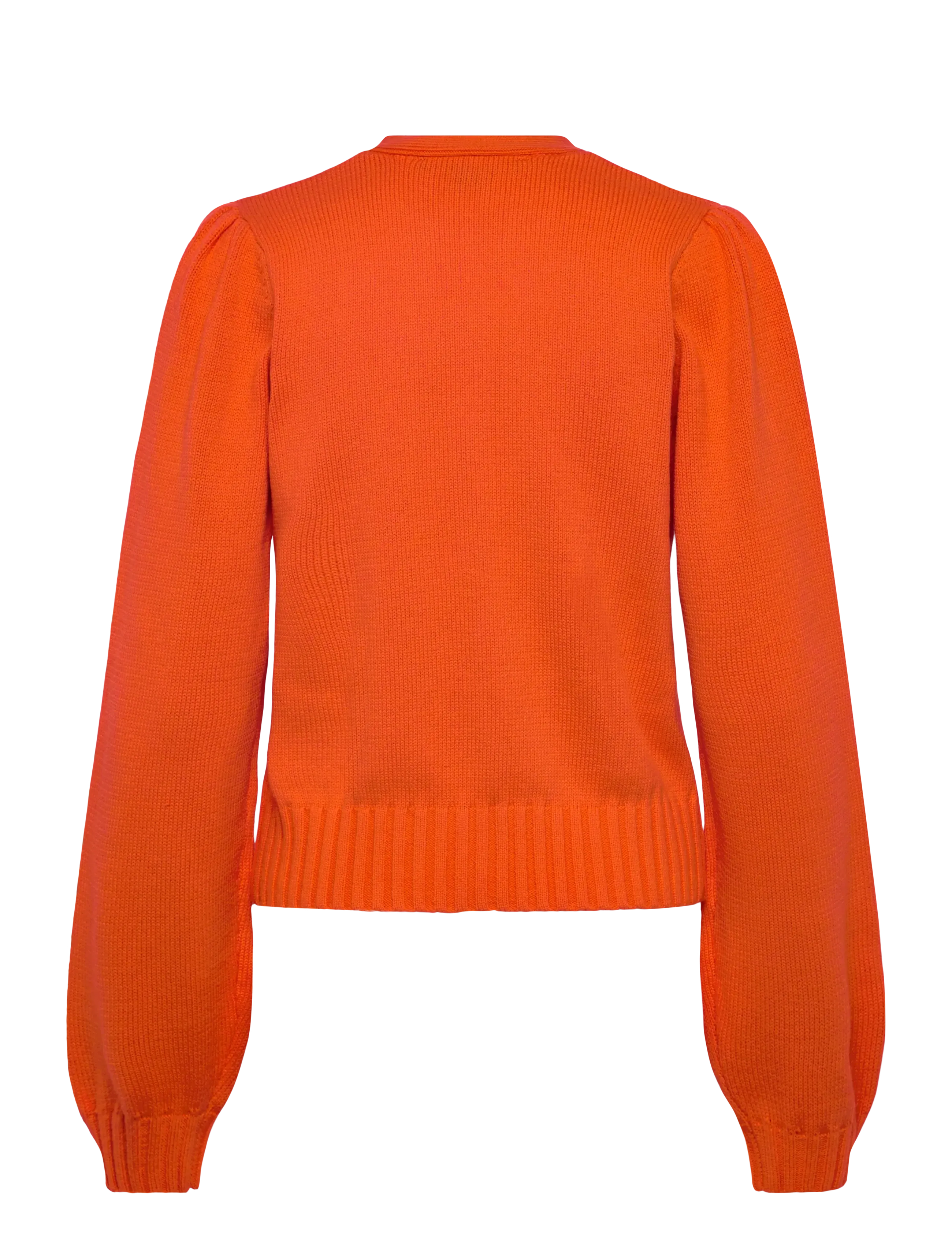 French Connection - VARLI LS TIE NK CARDIGAN - cardigans - flame orange - 2