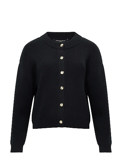 French Connection MILANO MOZART LS CARDI - French Connection - BLACKOUT / black