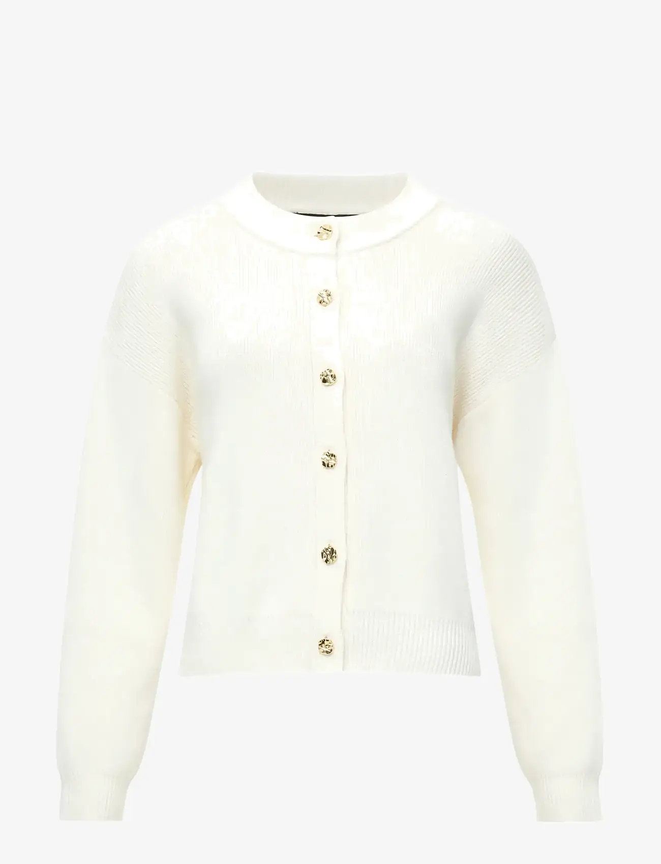 French Connection - MILANO MOZART LS CARDI - cardigans - porcelain cream - 1