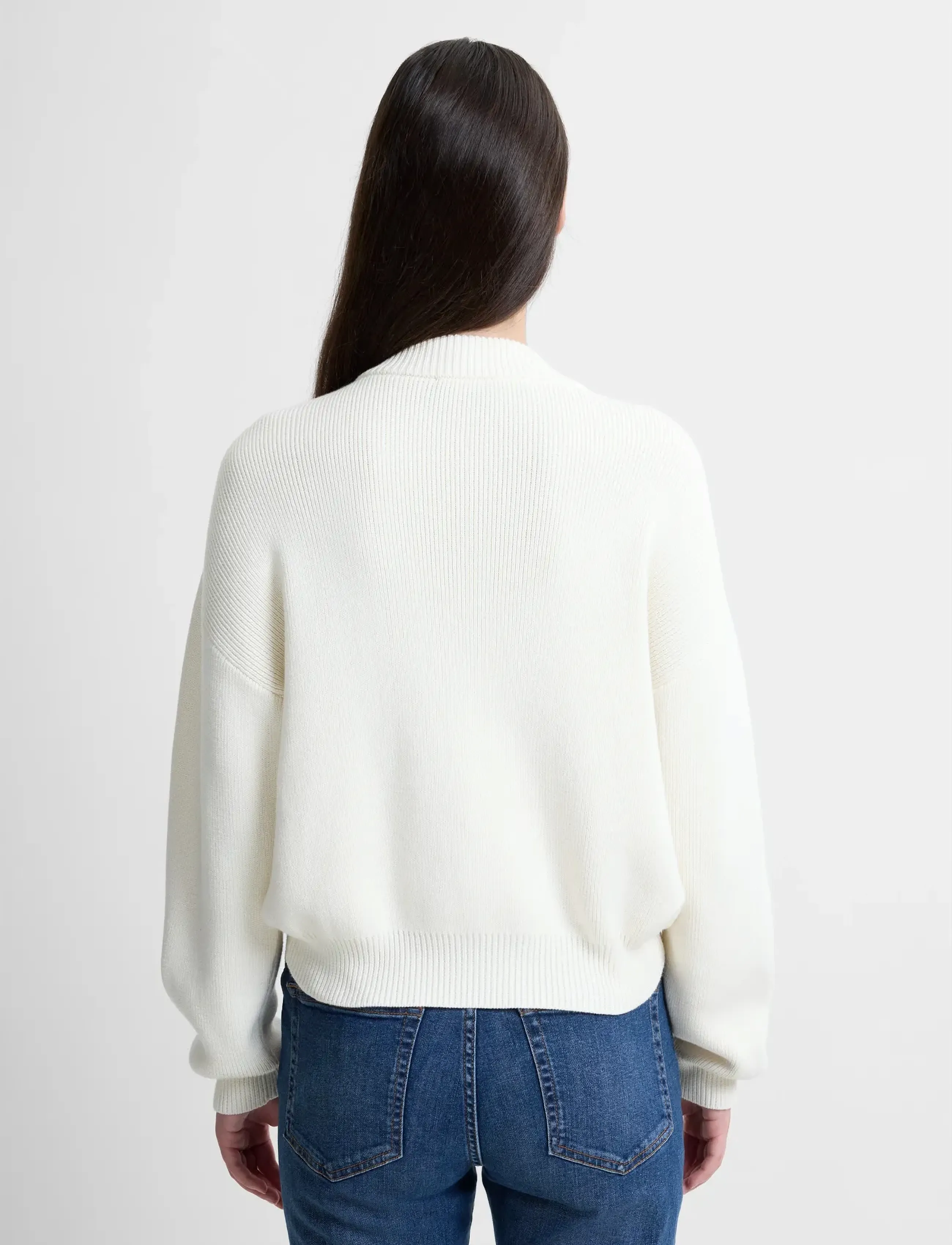 French Connection - MILANO MOZART LS CARDI - cardigans - porcelain cream - 3