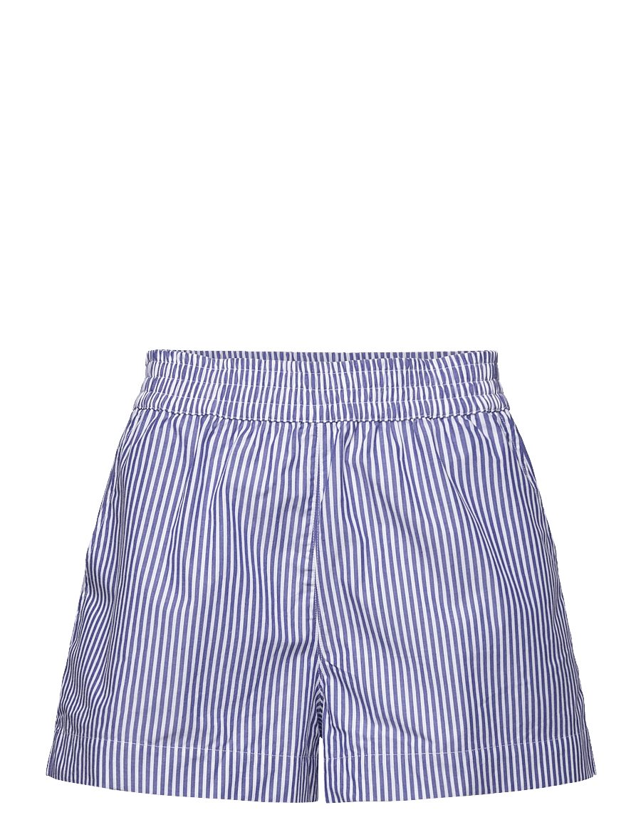 French Connection - RHDES POP STRP PUL ON SHRT - freizeitshorts - linen white/marine - 1