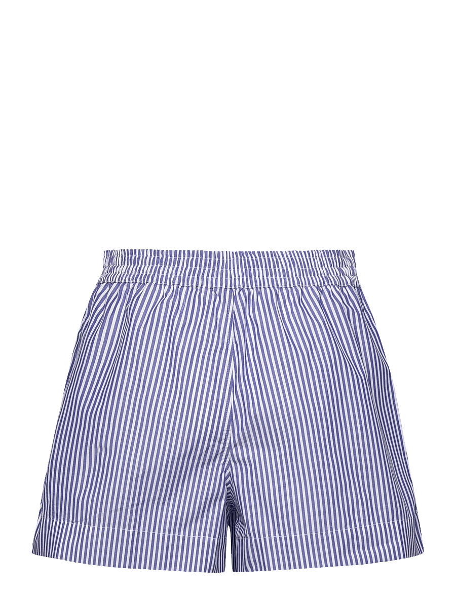 French Connection - RHDES POP STRP PUL ON SHRT - freizeitshorts - linen white/marine - 2