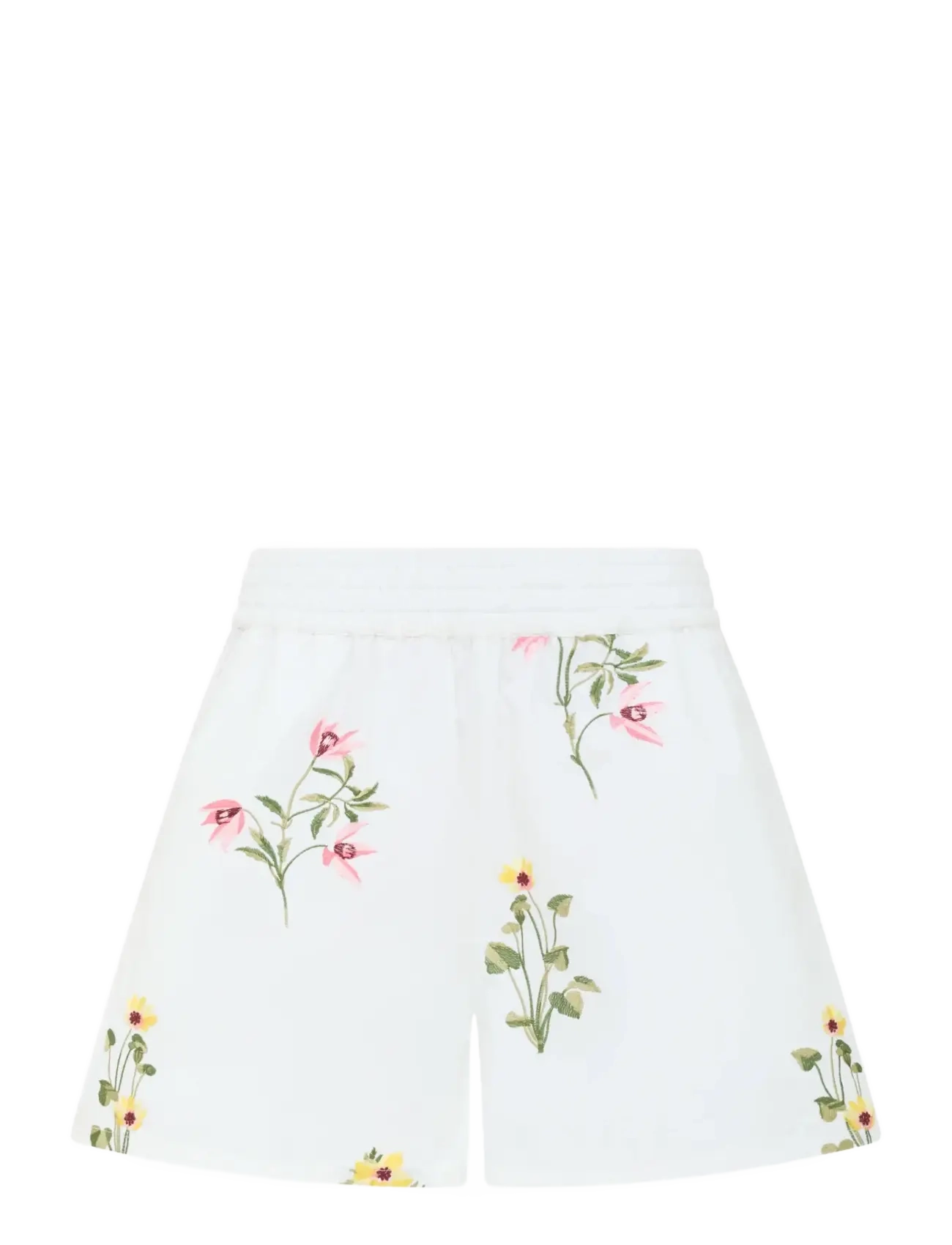 French Connection ALISSA COTTON SHORTS - Vêtements - LINEN WHITE / white