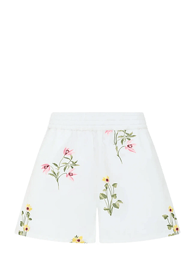 French Connection ALISSA COTTON SHORTS - French Connection - LINEN WHITE / white