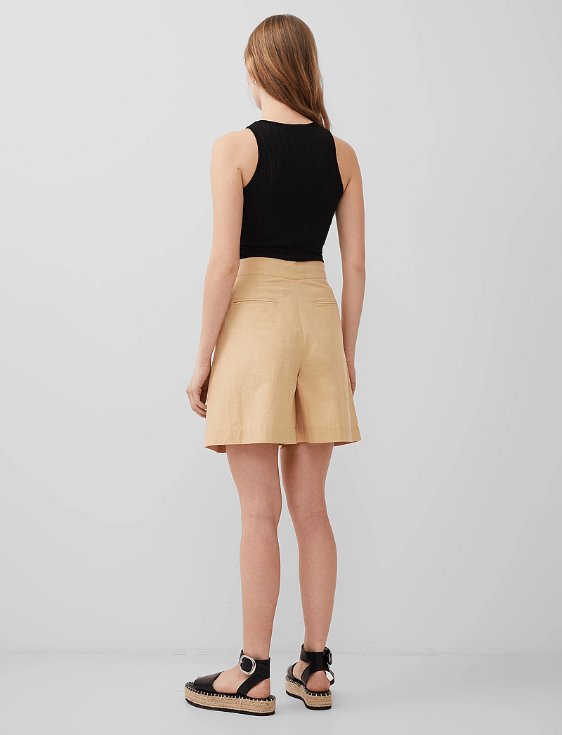 French Connection - ALANIA CITY SHORT - bermudashorts - biscotti - 4