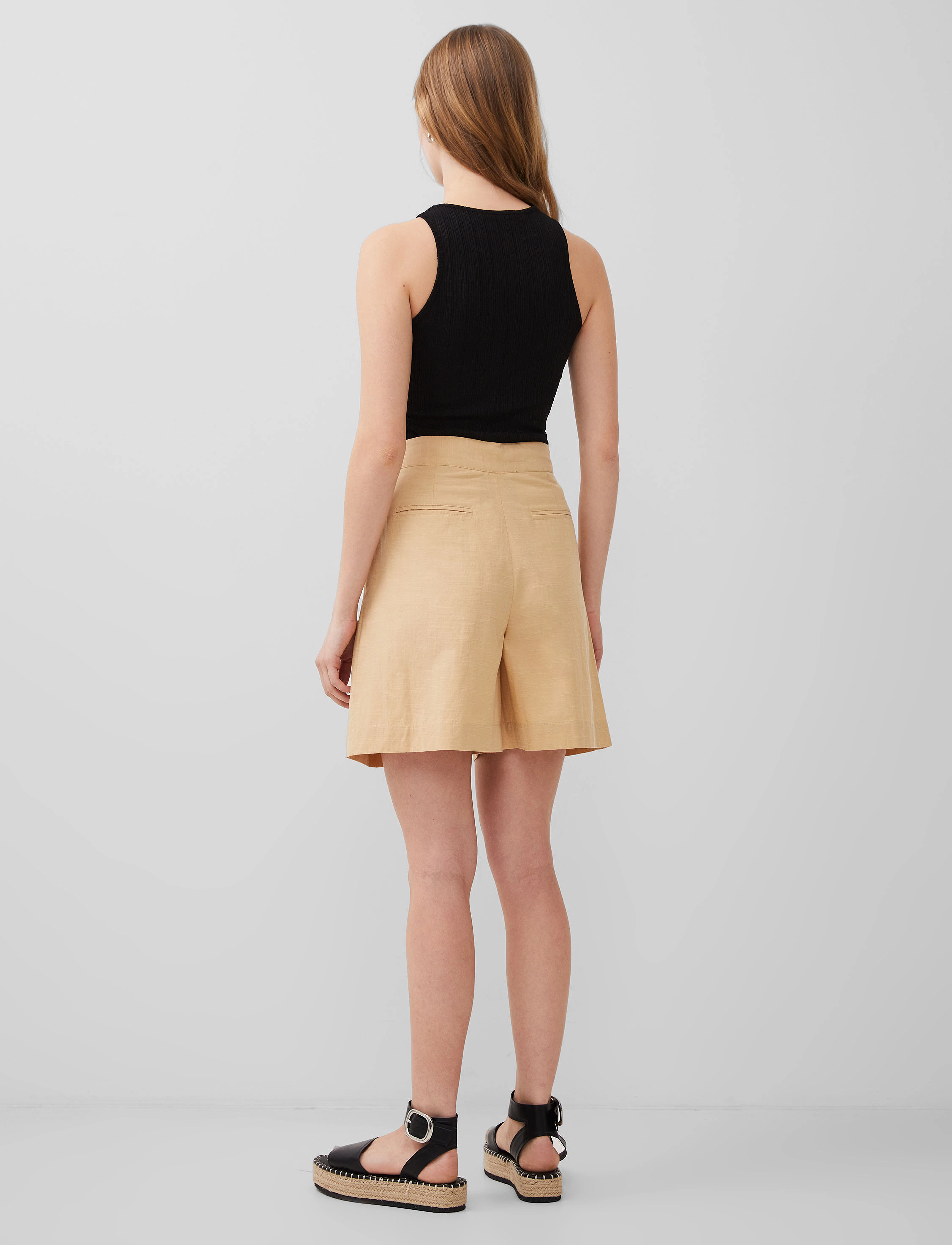 French Connection - ALANIA CITY SHORT - biscotti - 4