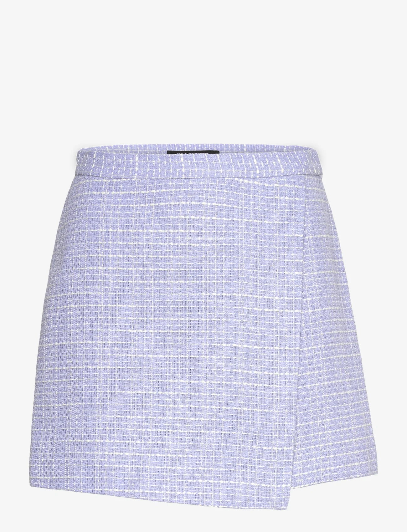 French Connection - EFFIE BOUCLE SKORT - bermudas - bluebell/classic cre - 1