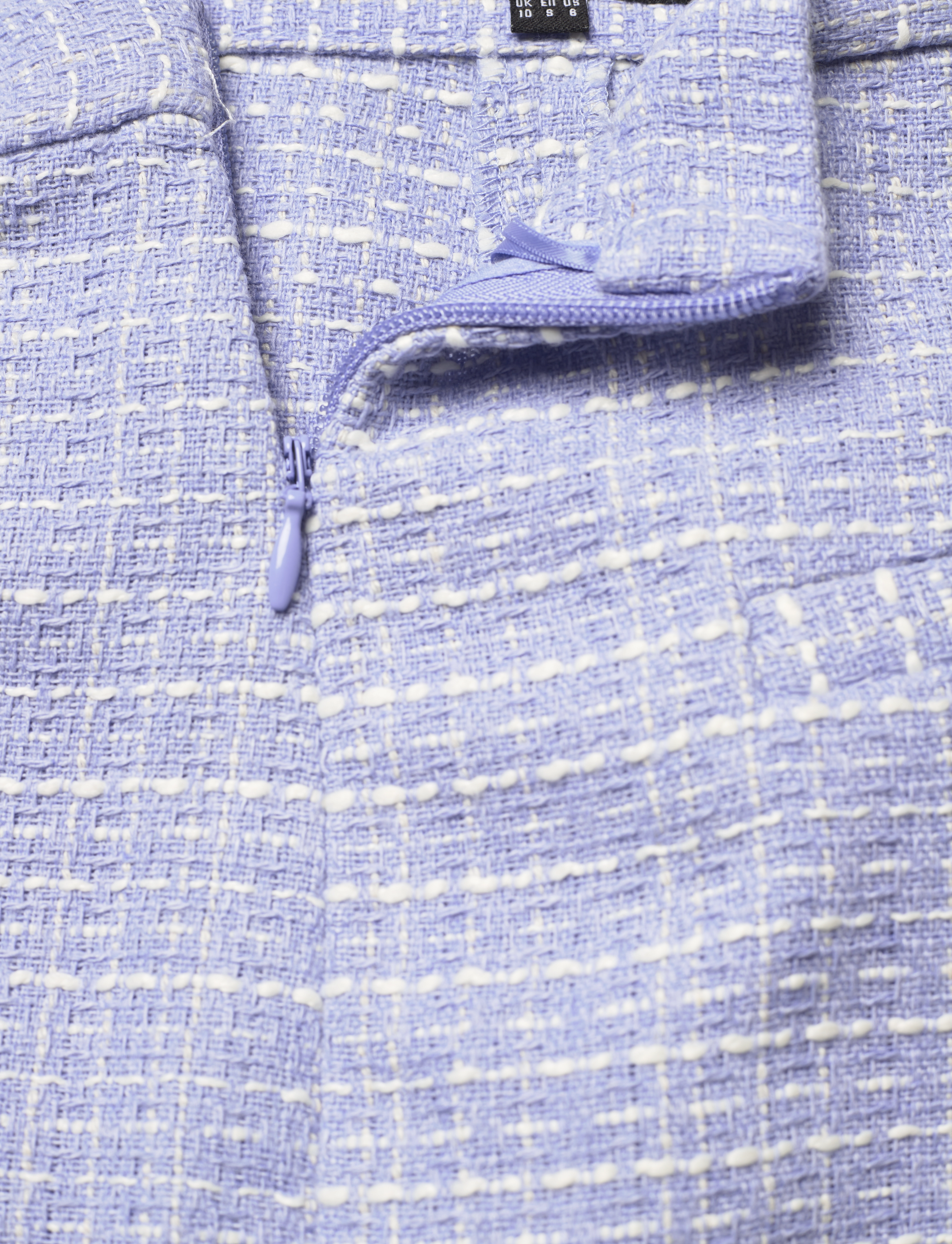 French Connection - EFFIE BOUCLE SKORT - bluebell/classic cre - 4