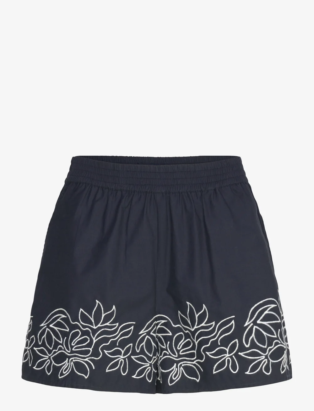 French Connection - ALISSA COTTON SHORTS - casual shorts - navy/white - 1