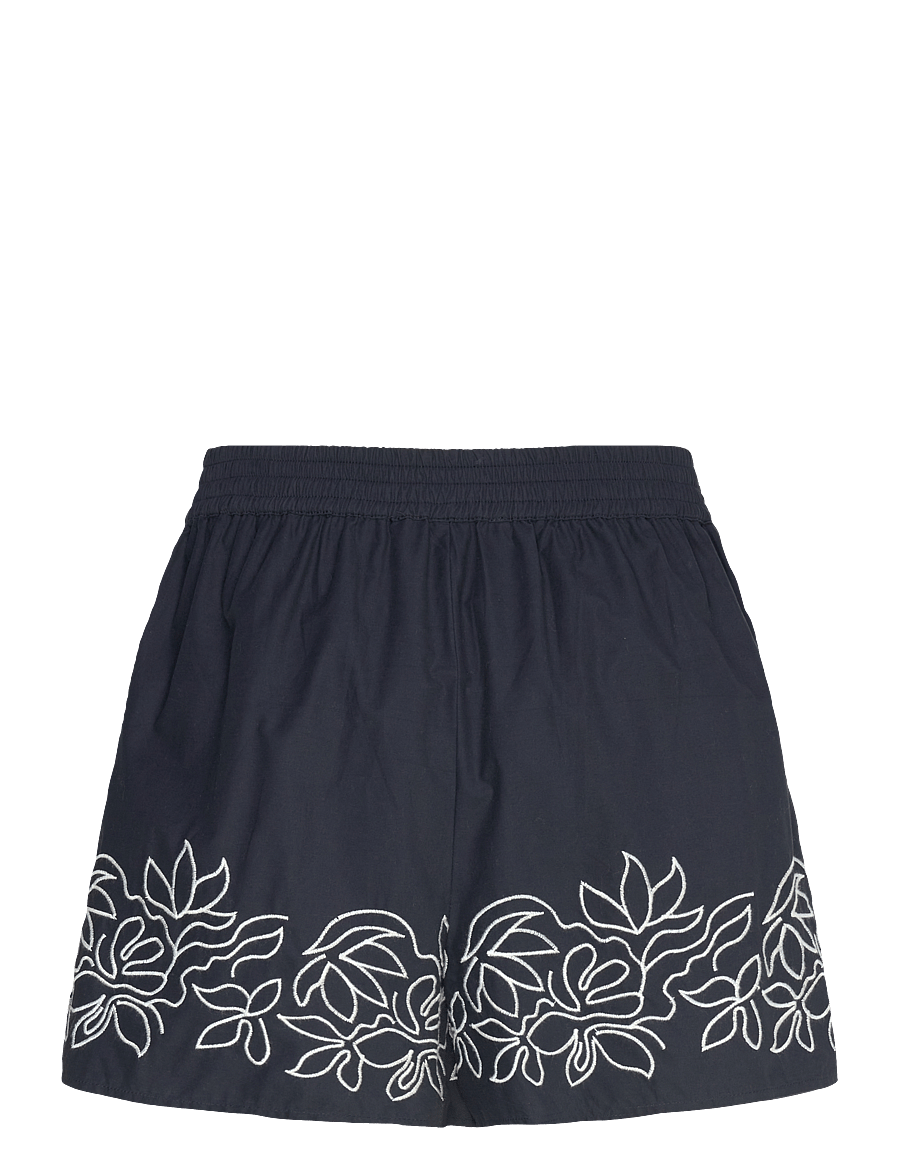French Connection - ALISSA COTTON SHORTS - freizeitshorts - navy/white - 2