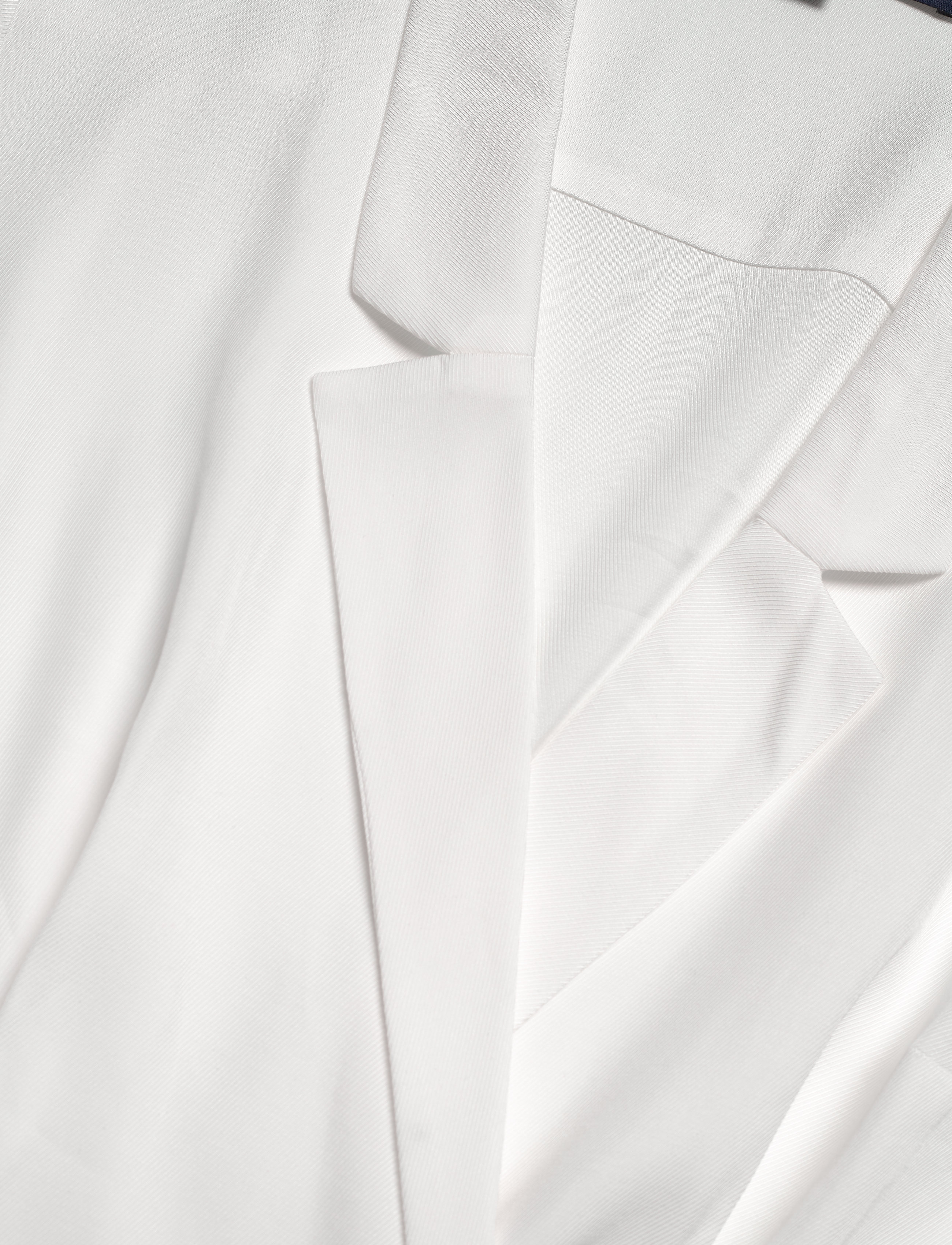 French Connection - CHINAZA DRAPE TUXEDO PLAYSUIT - summer white/black - 2