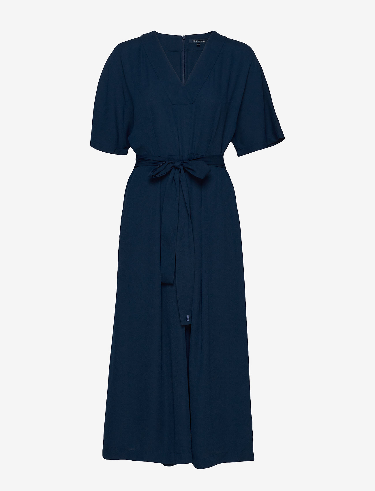 French Connection - AZANA CREPE BELTED JUMPSUIT - nocturnal - 0