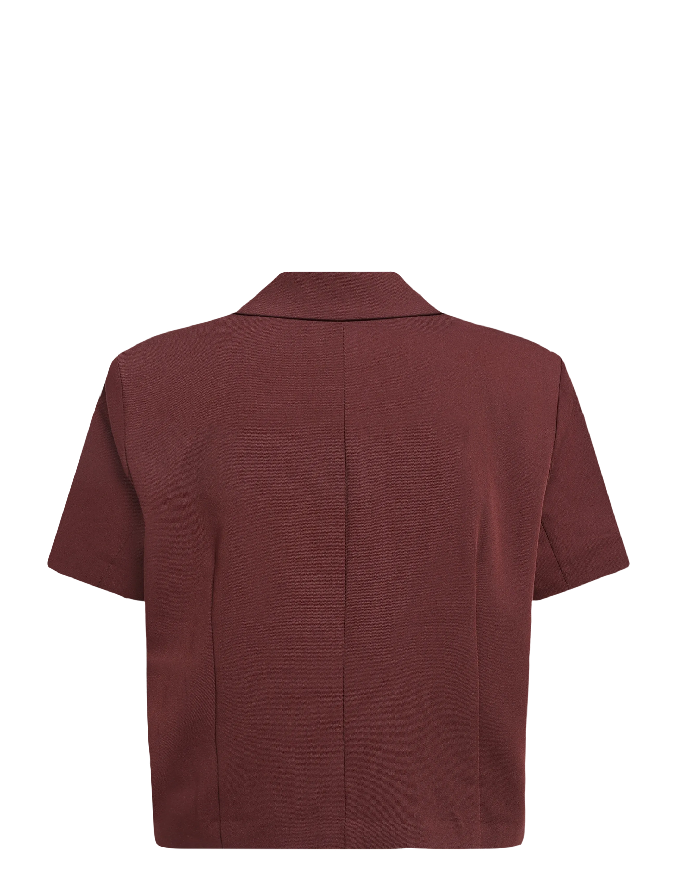 French Connection - RENA TAILORED WAISTCOST - cropped-blazer - cherry liqueur - 2
