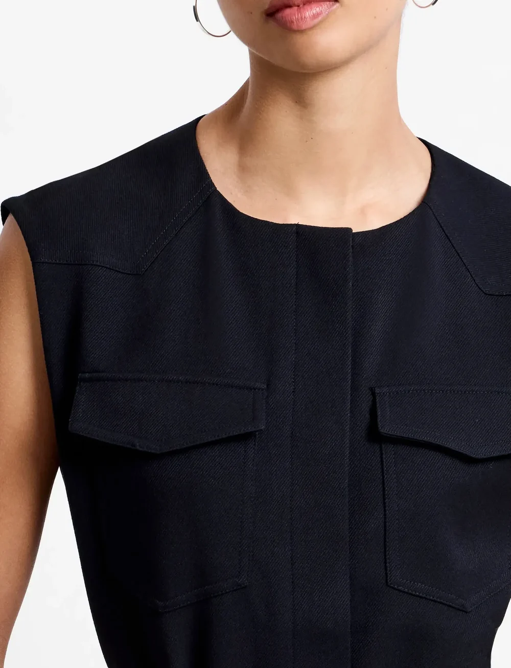 French Connection - CLOVER TIE WAISTCOAT - westen - black - 3