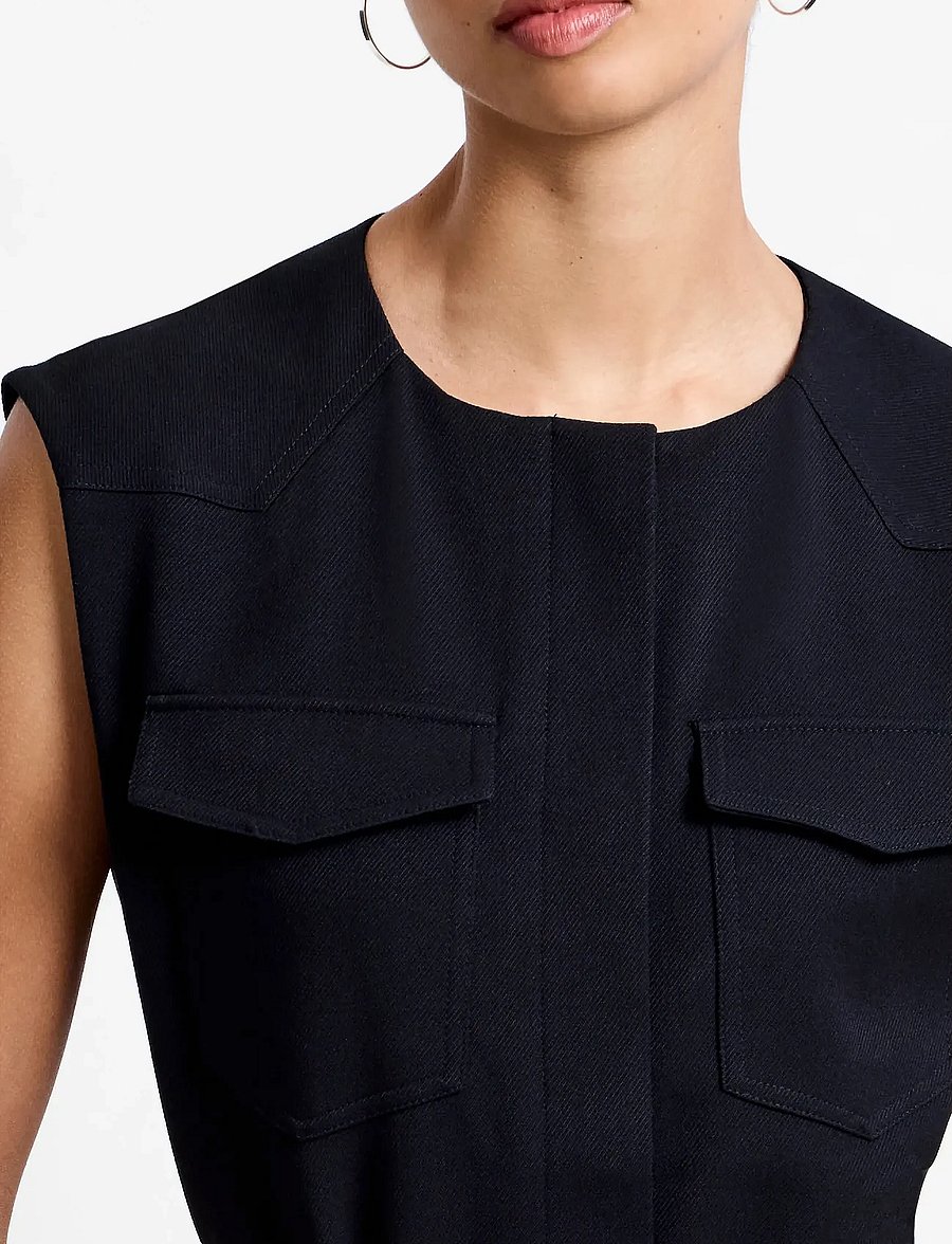 French Connection - CLOVER TIE WAISTCOAT - waistcoats - black - 3