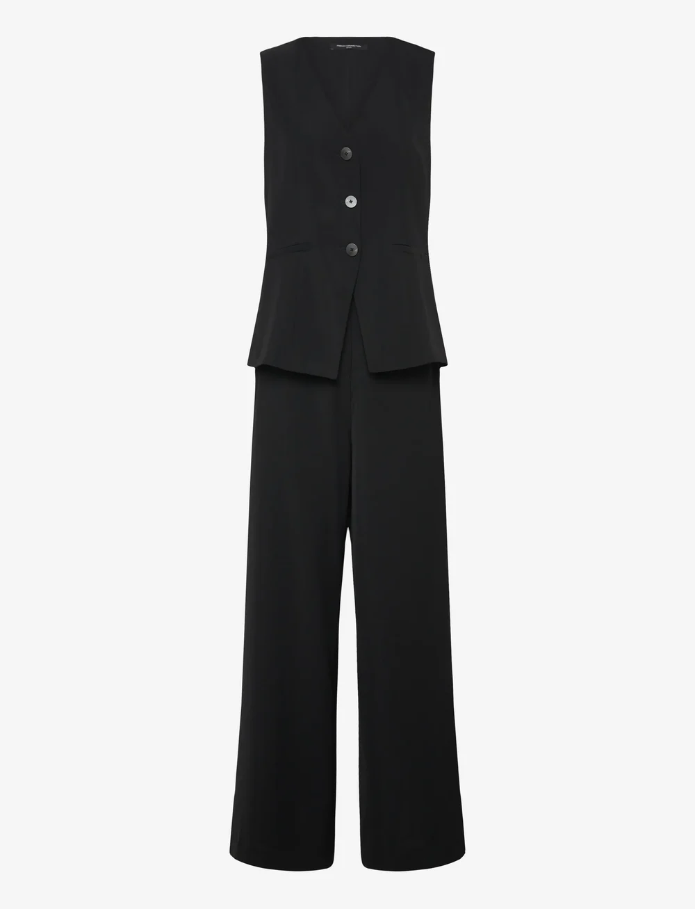 French Connection - VINNIE TAILORED JUMPSUIT - jumpsuits - black - 1