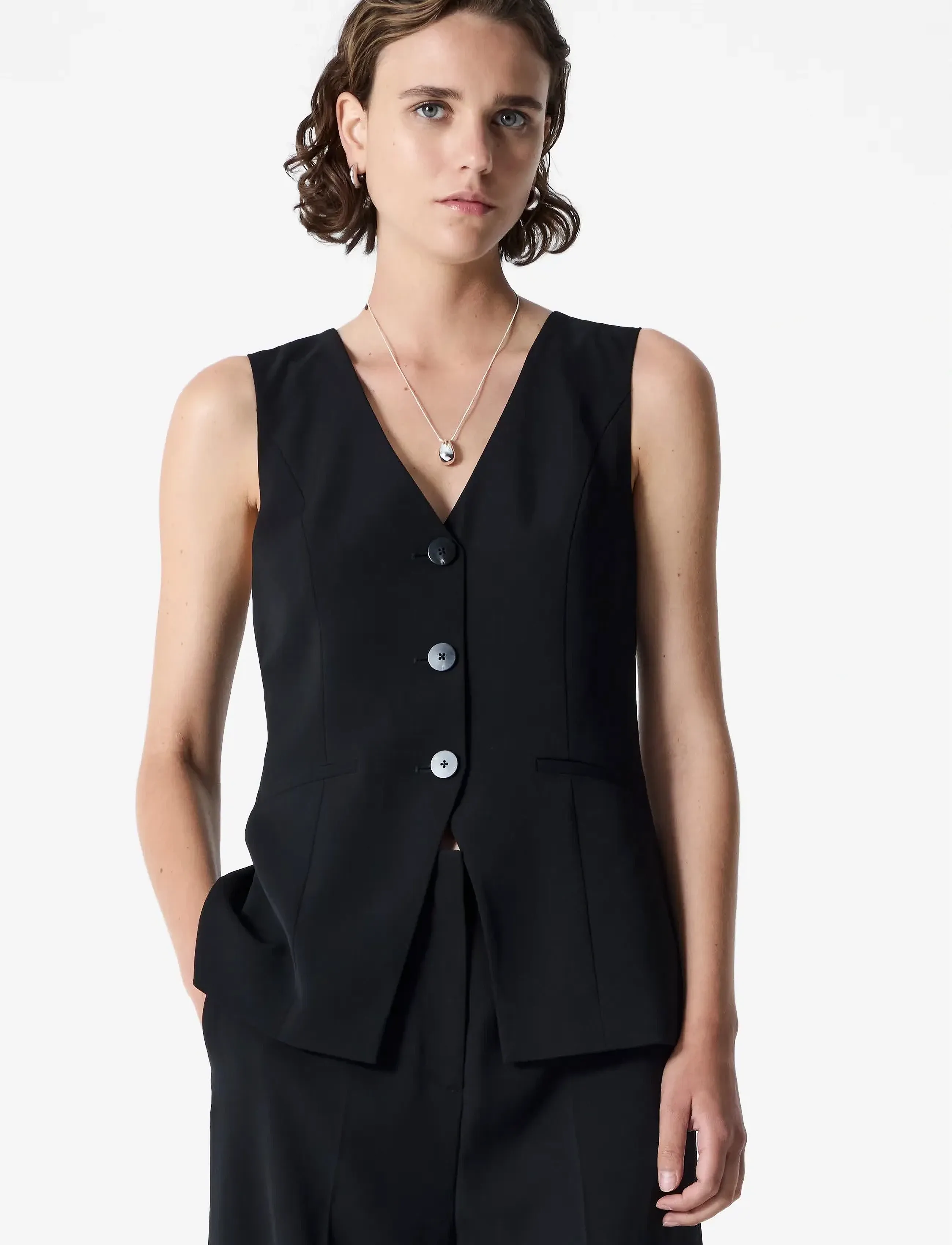 French Connection - VINNIE TAILORED JUMPSUIT - jumpsuits - black - 3