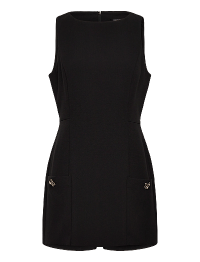 Azra Twill Wrap Dress