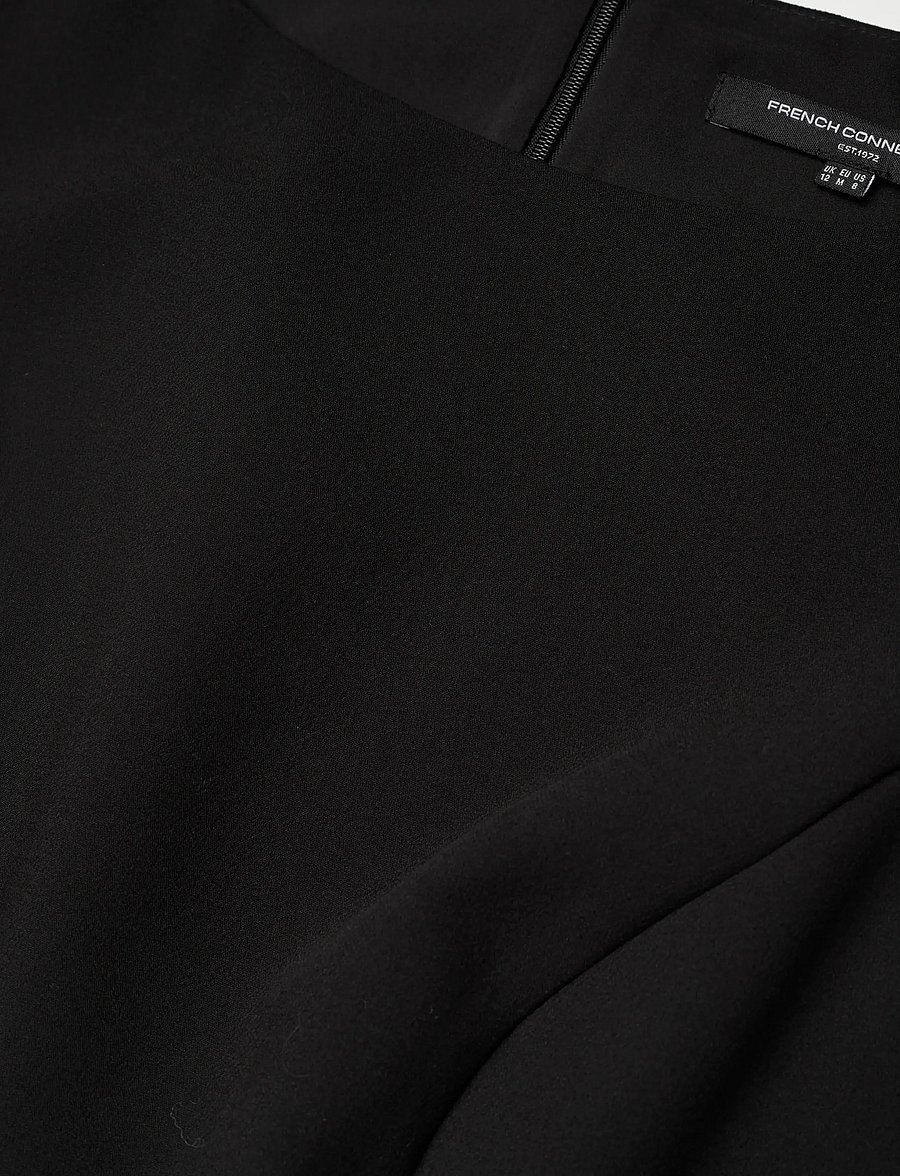 French Connection - AZRA TWILL WRAP DRESS - kombinesoonid - black - 5