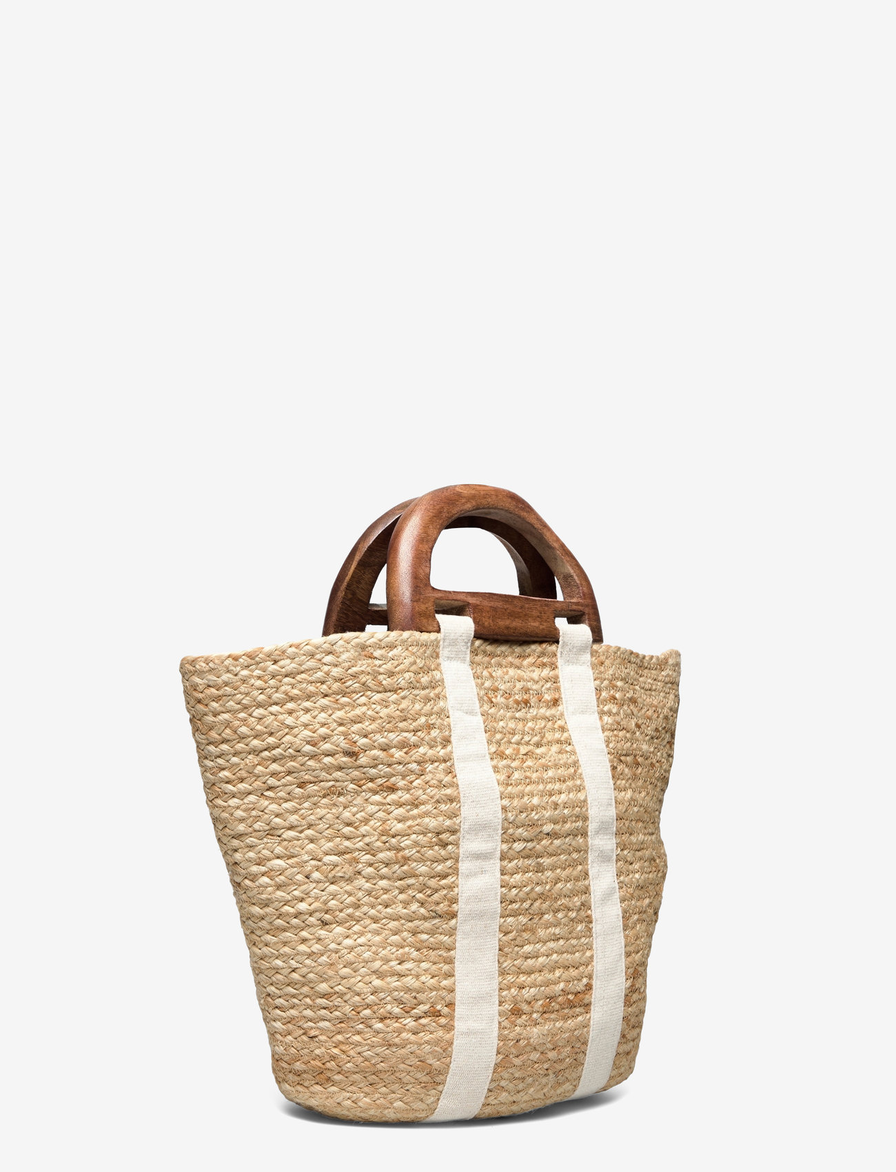 French Connection - RAFFIA BASKET BAG - strandtasker - white - 2