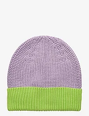 French Connection - JULIE MOZART BEANIE - laveste priser - lilac chil/green fla - 0