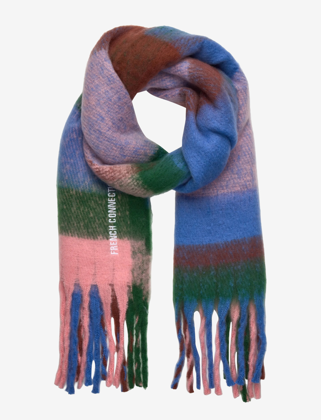 French Connection - SUPER SOFT CHECK SCARF - halstørklæder - multi - 0