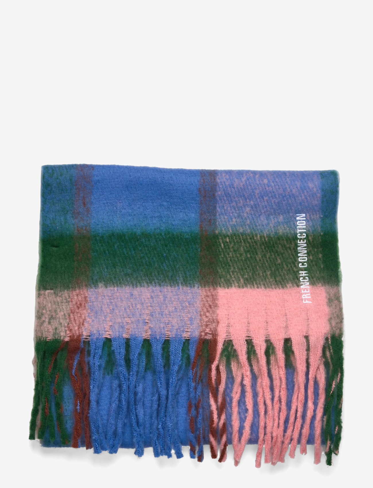 French Connection - SUPER SOFT CHECK SCARF - halstørklæder - multi - 1