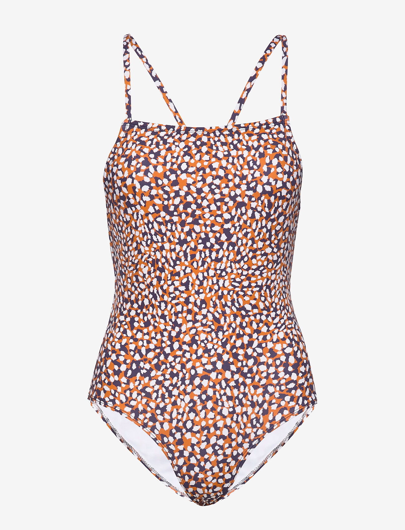 French Connection - CADE CONVERTABLE STAP SWIMSUIT - jaffa orange med - 0
