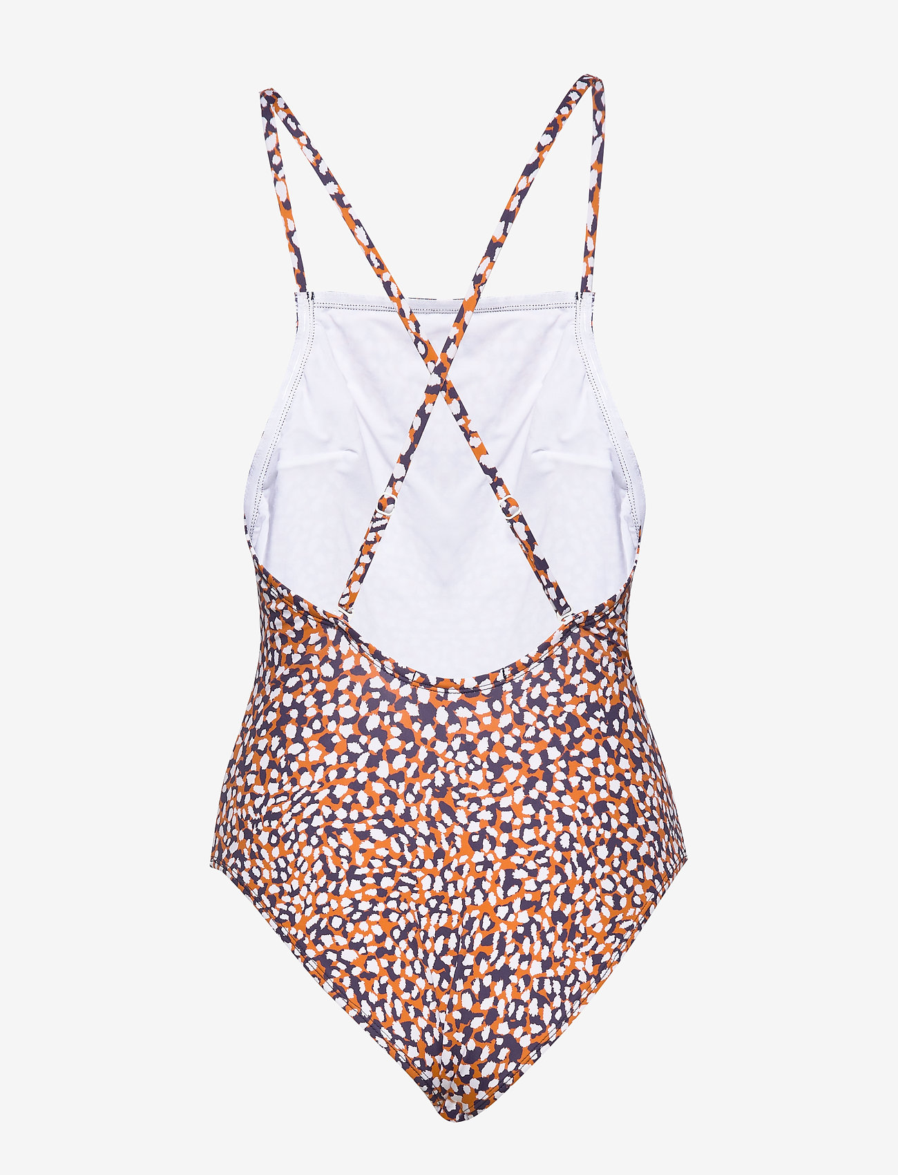 French Connection - CADE CONVERTABLE STAP SWIMSUIT - jaffa orange med - 1