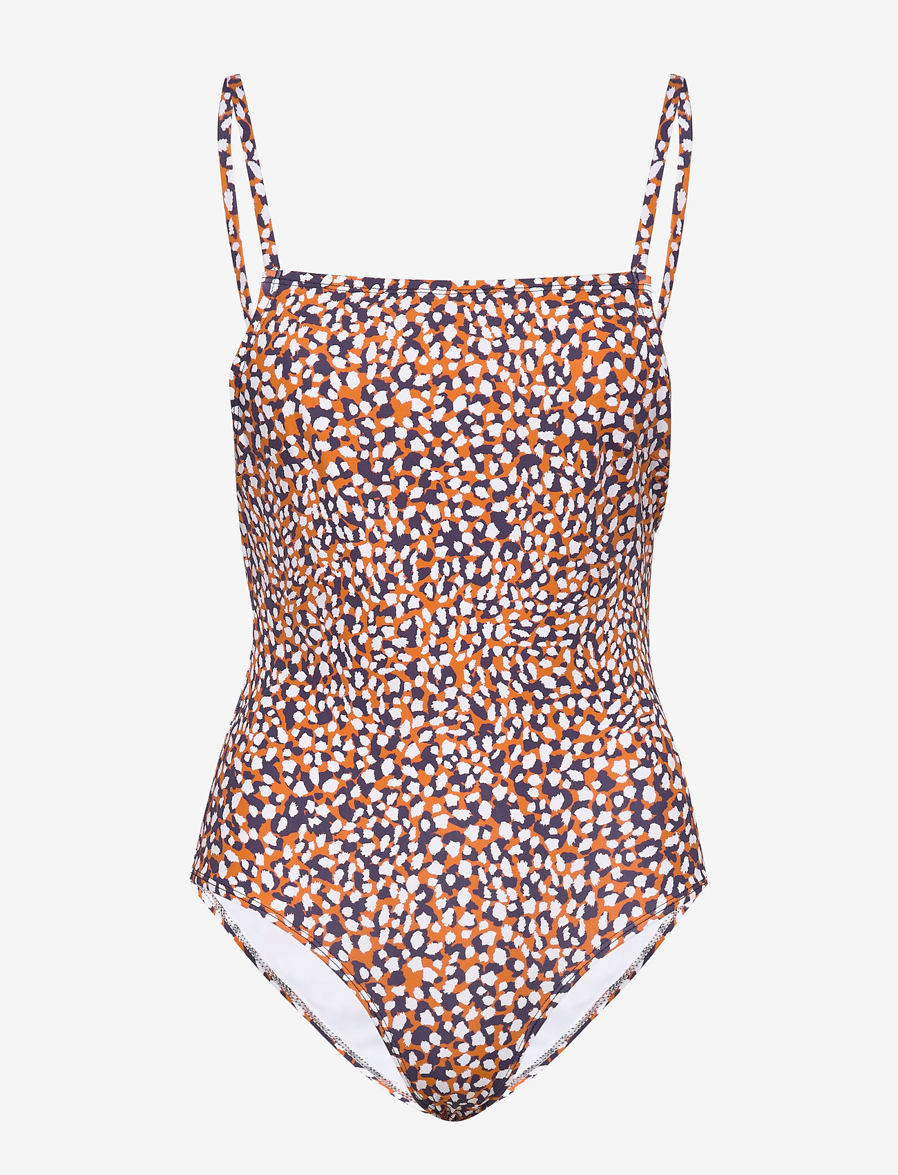French Connection - CADE CONVERTABLE STAP SWIMSUIT - jaffa orange med - 2