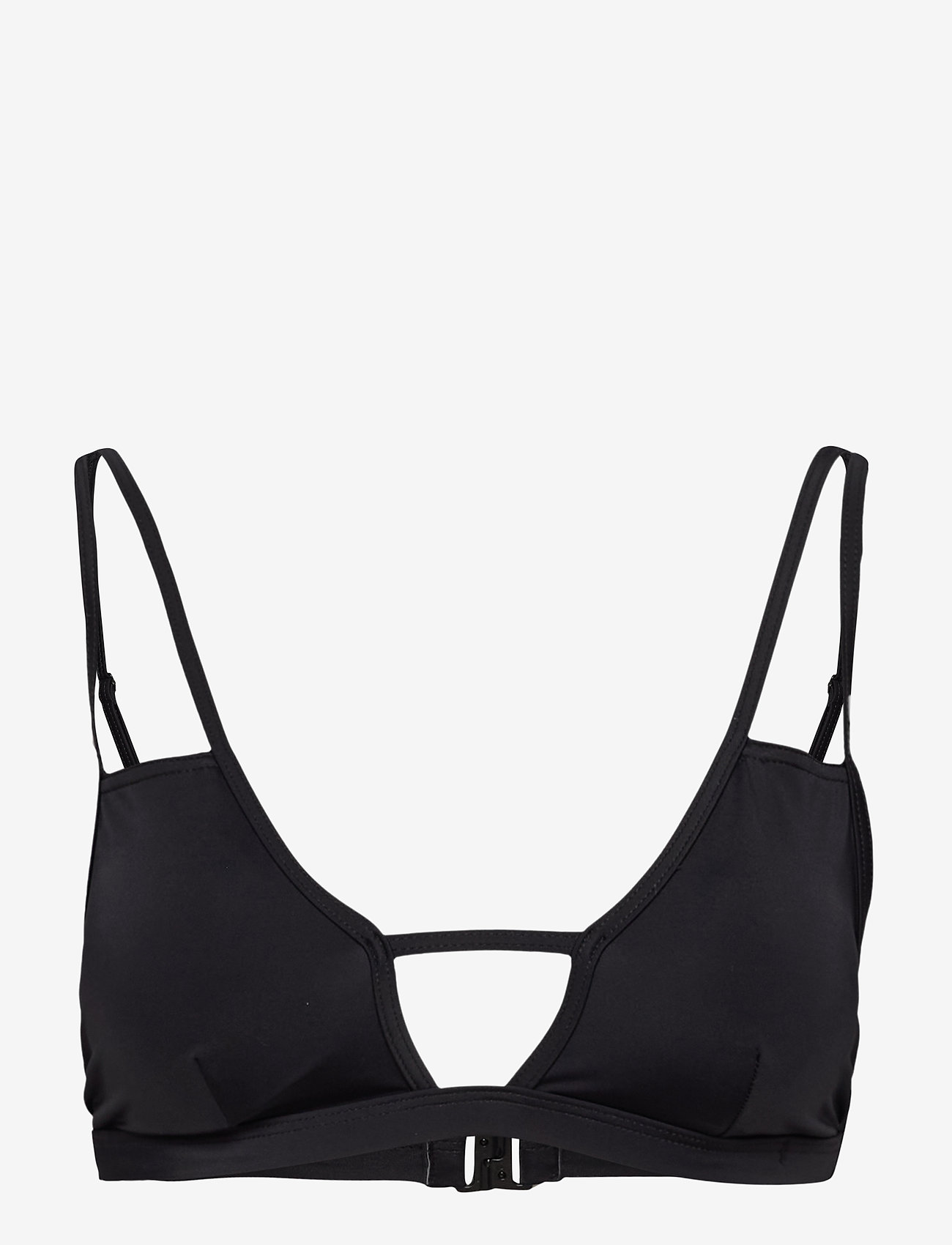 French Connection - RECYCLED CUT OUT BIKINI TOP - black - 0