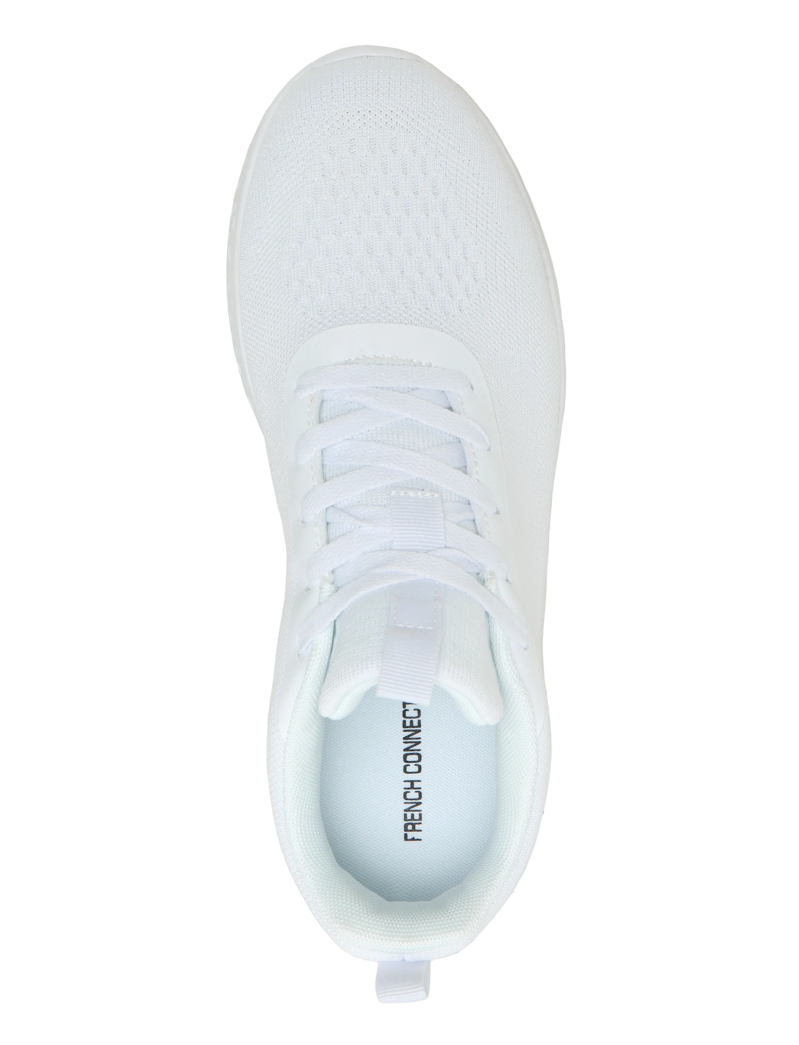French Connection - FC V5 LGT LACE WHITE/WHITE SOLE - lave sneakers - white/white sole - 3