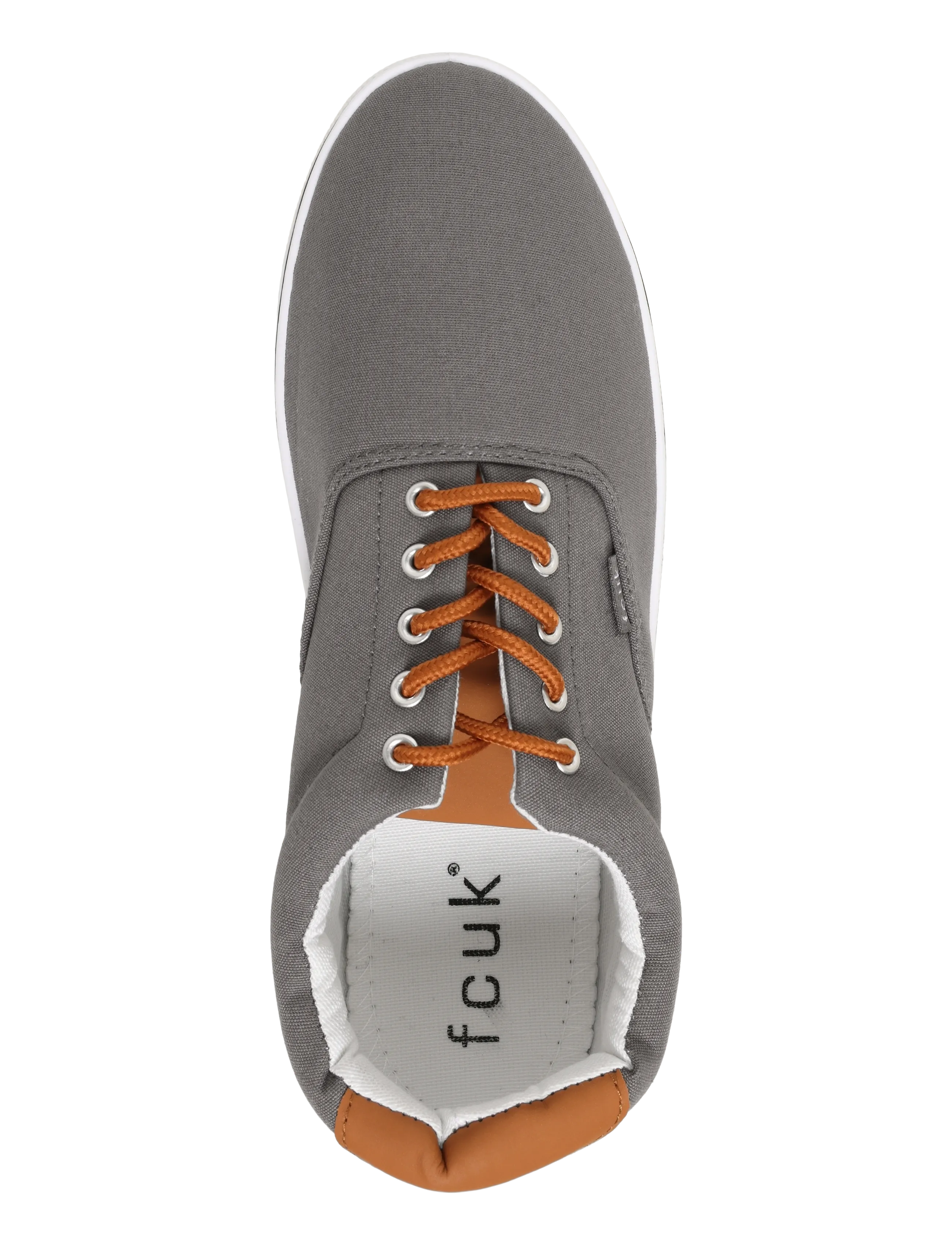 French Connection - FCUK CANVAS DECK - niedriger schnitt - grey/white sole - 3