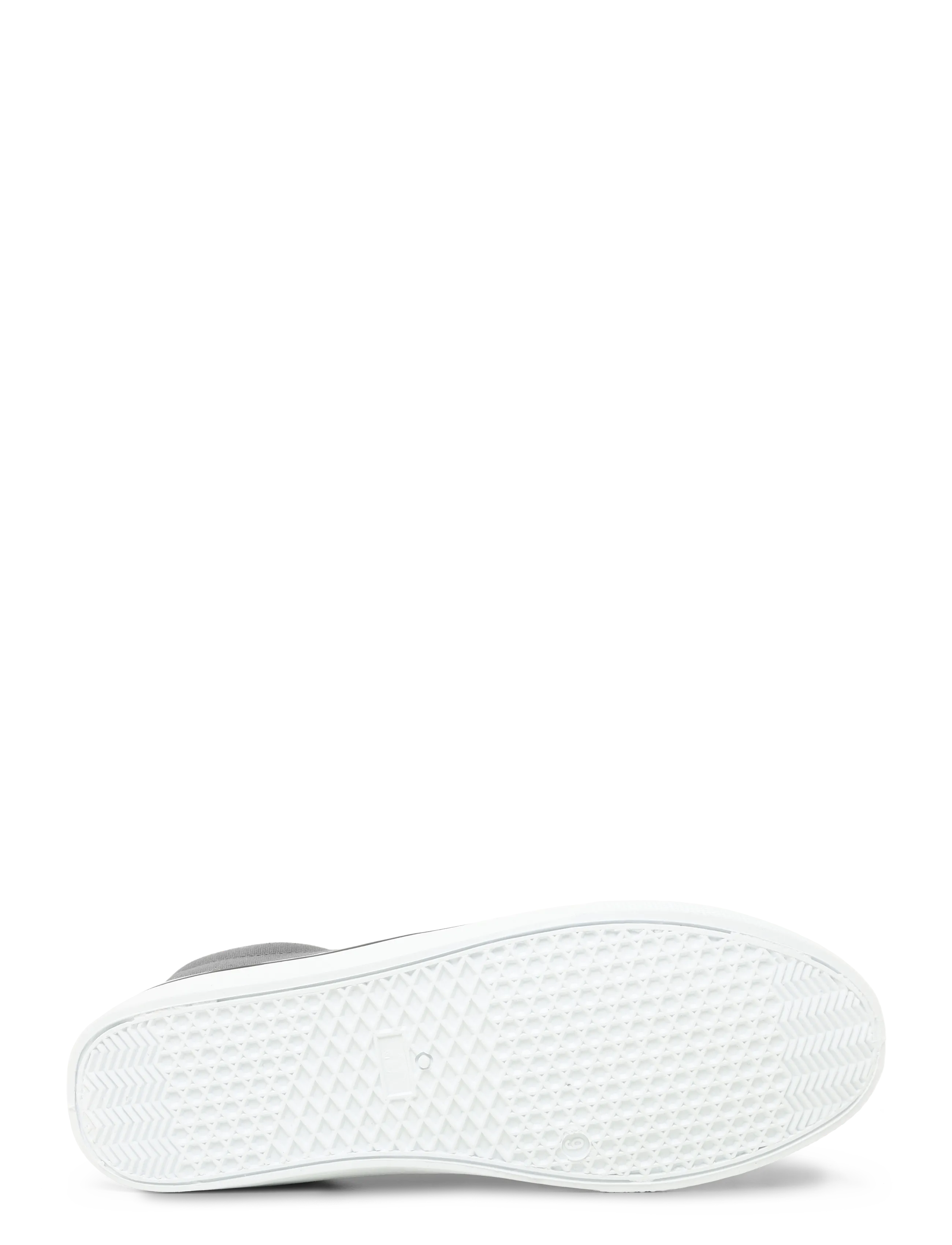 French Connection - FCUK CANVAS DECK - niedriger schnitt - grey/white sole - 4