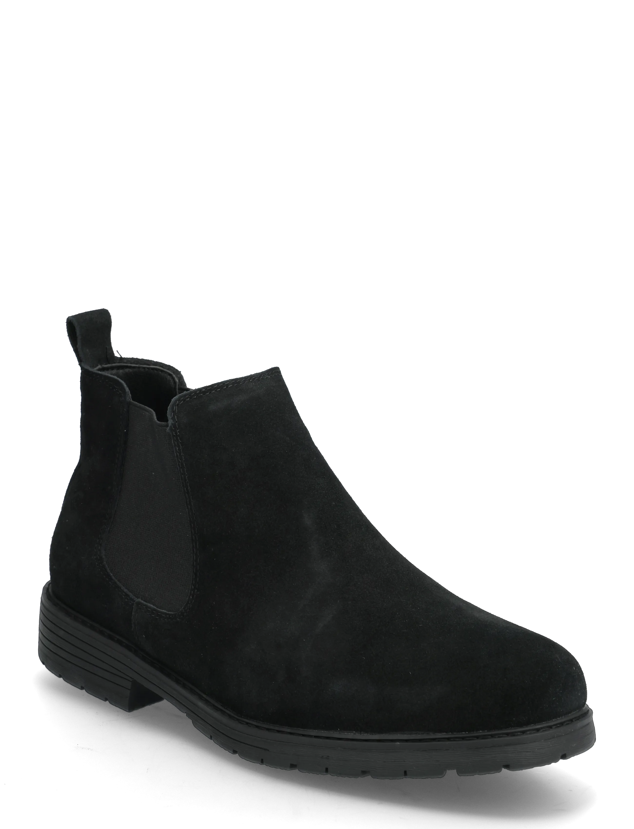 FRENCH CONNECTION Fc Wildleder Cleated Chelsea Stiefel Schwarz - 42 - Herren