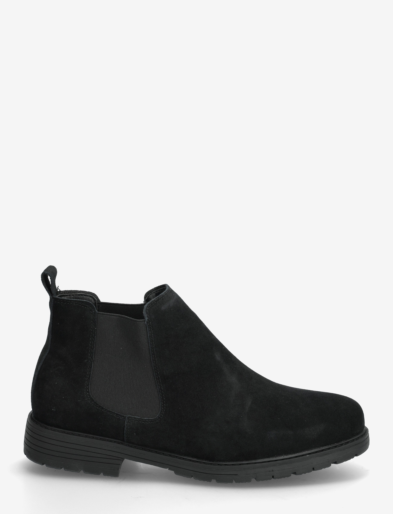 French Connection - FC SUEDE CLEATED CHELSEA BOOT - mænd - black suede - 1
