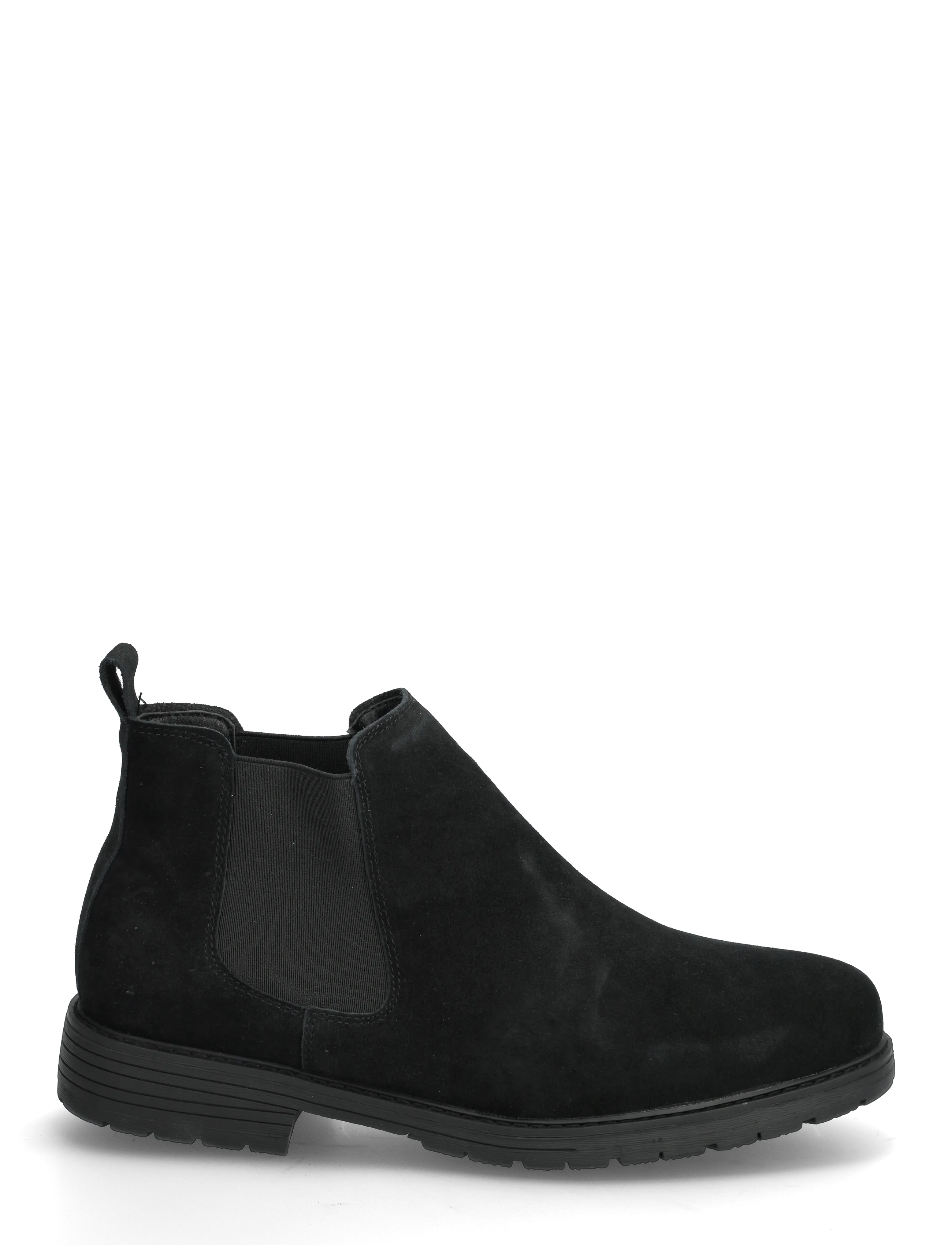 French Connection - FC SUEDE CLEATED CHELSEA BOOT - black suede - 1