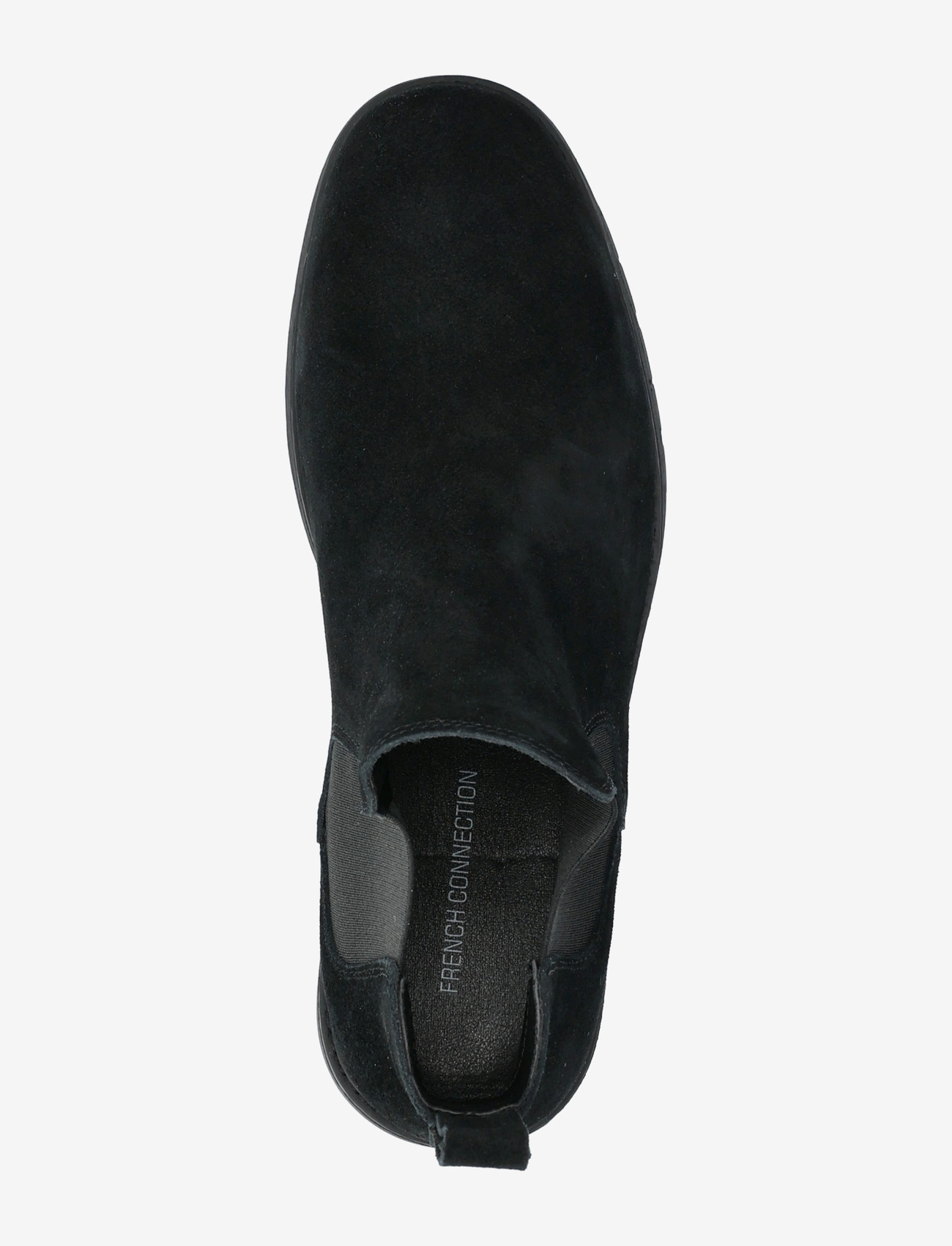 French Connection - FC SUEDE CLEATED CHELSEA BOOT - mænd - black suede - 3