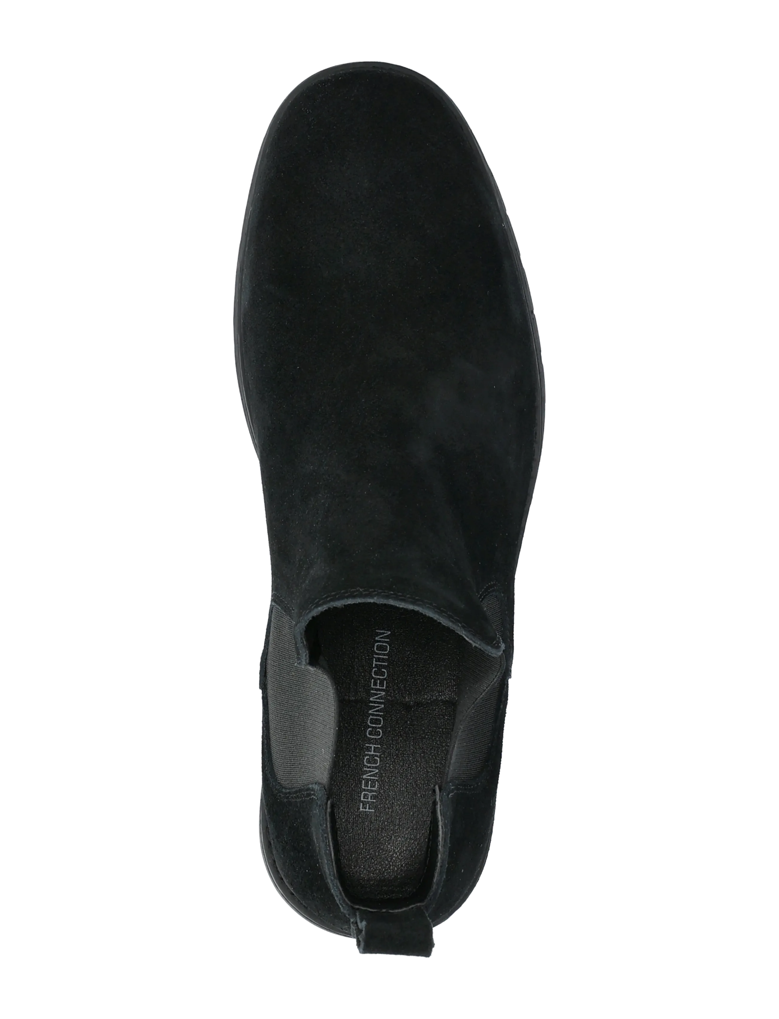 French Connection - FC SUEDE CLEATED CHELSEA BOOT - black suede - 3