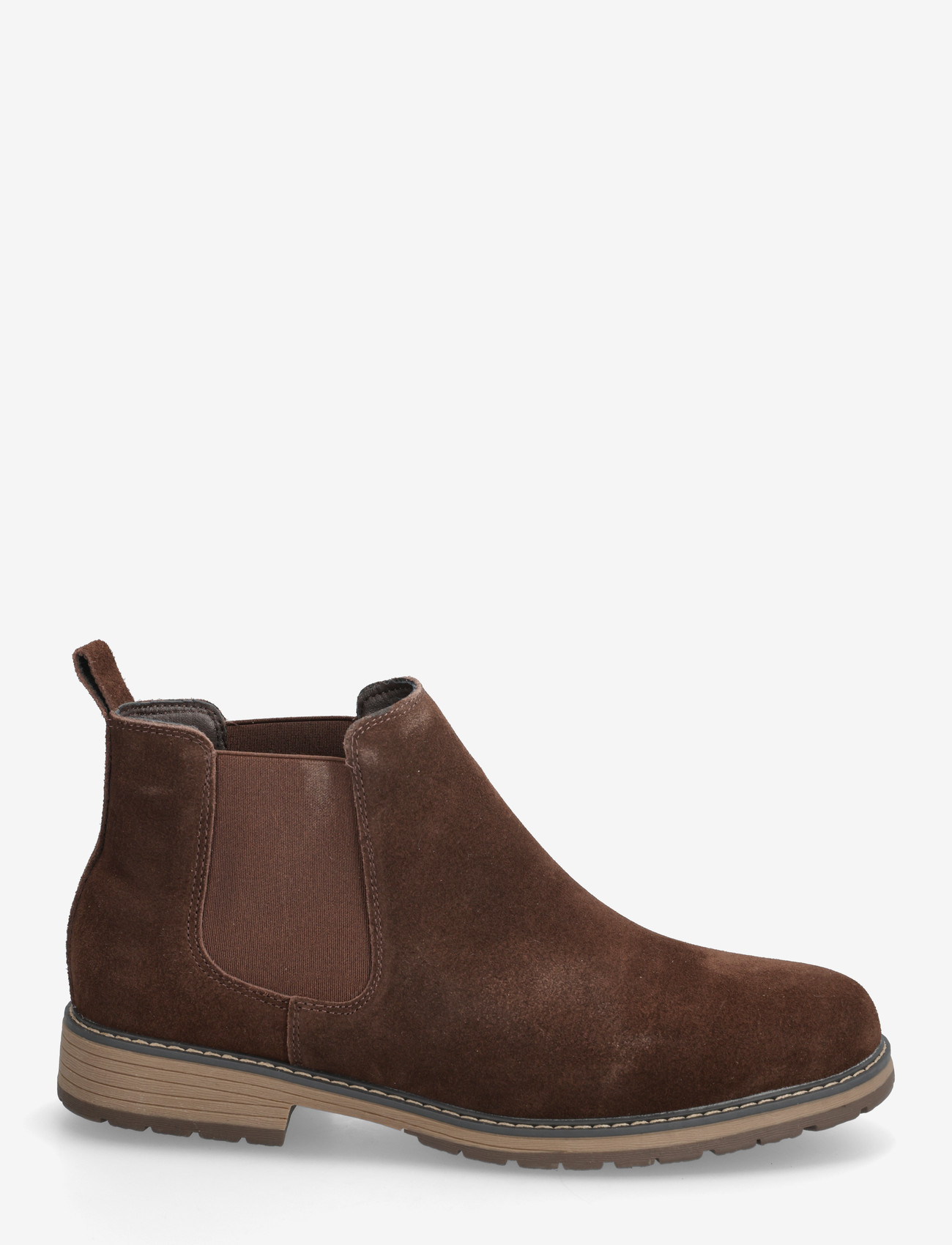 French Connection - FC SUEDE CLEATED CHELSEA BOOT - fødselsdagsgaver - brown suede - 1
