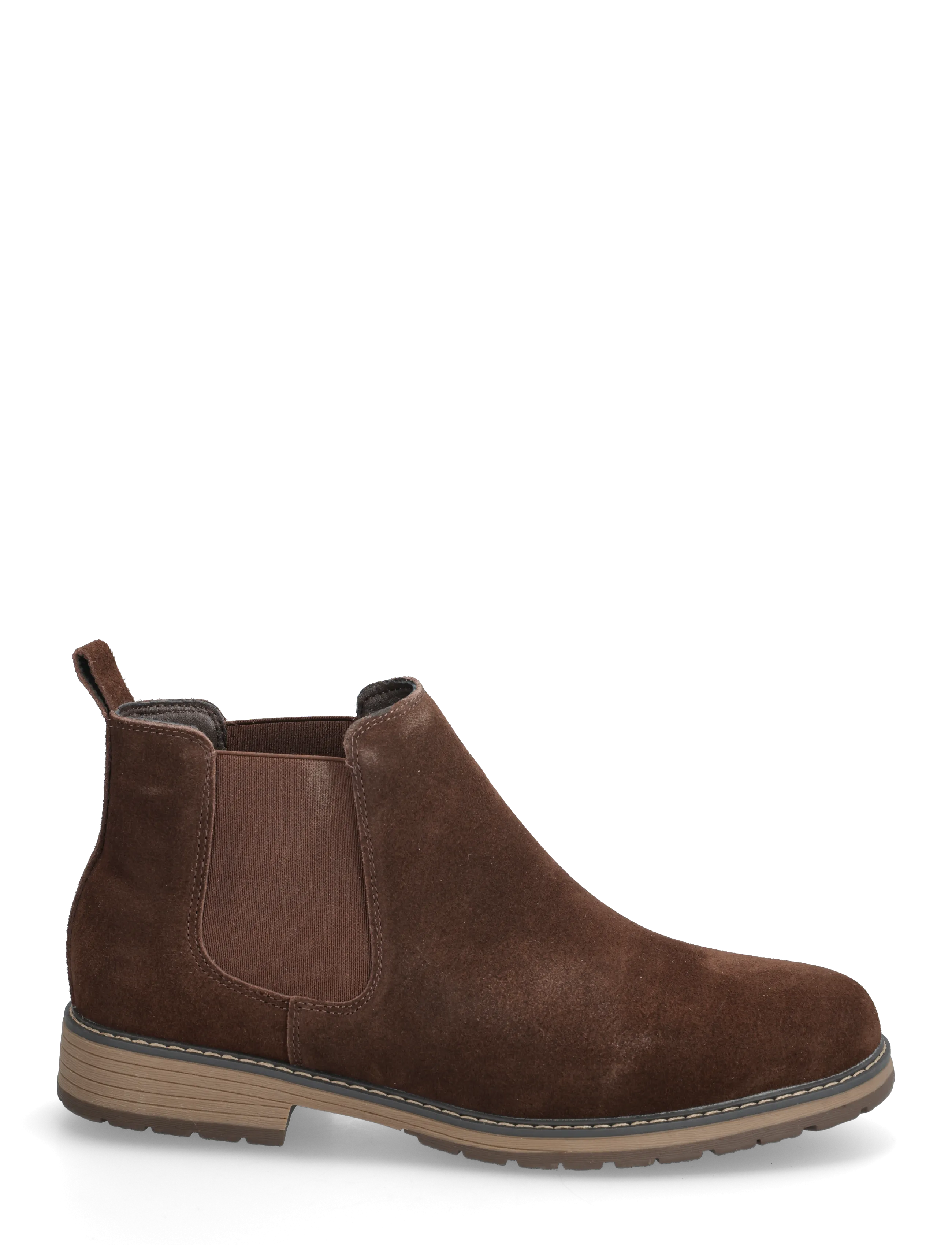 French Connection - FC SUEDE CLEATED CHELSEA BOOT - brown suede - 1